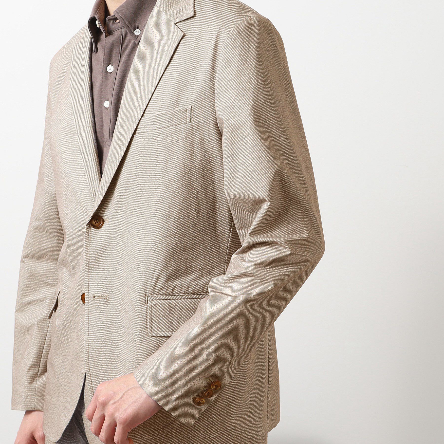 THE SHOP TK「スマートムーブメッシュジャケット【セットアップ可/洗濯機OK】」|テーラードジャケット|