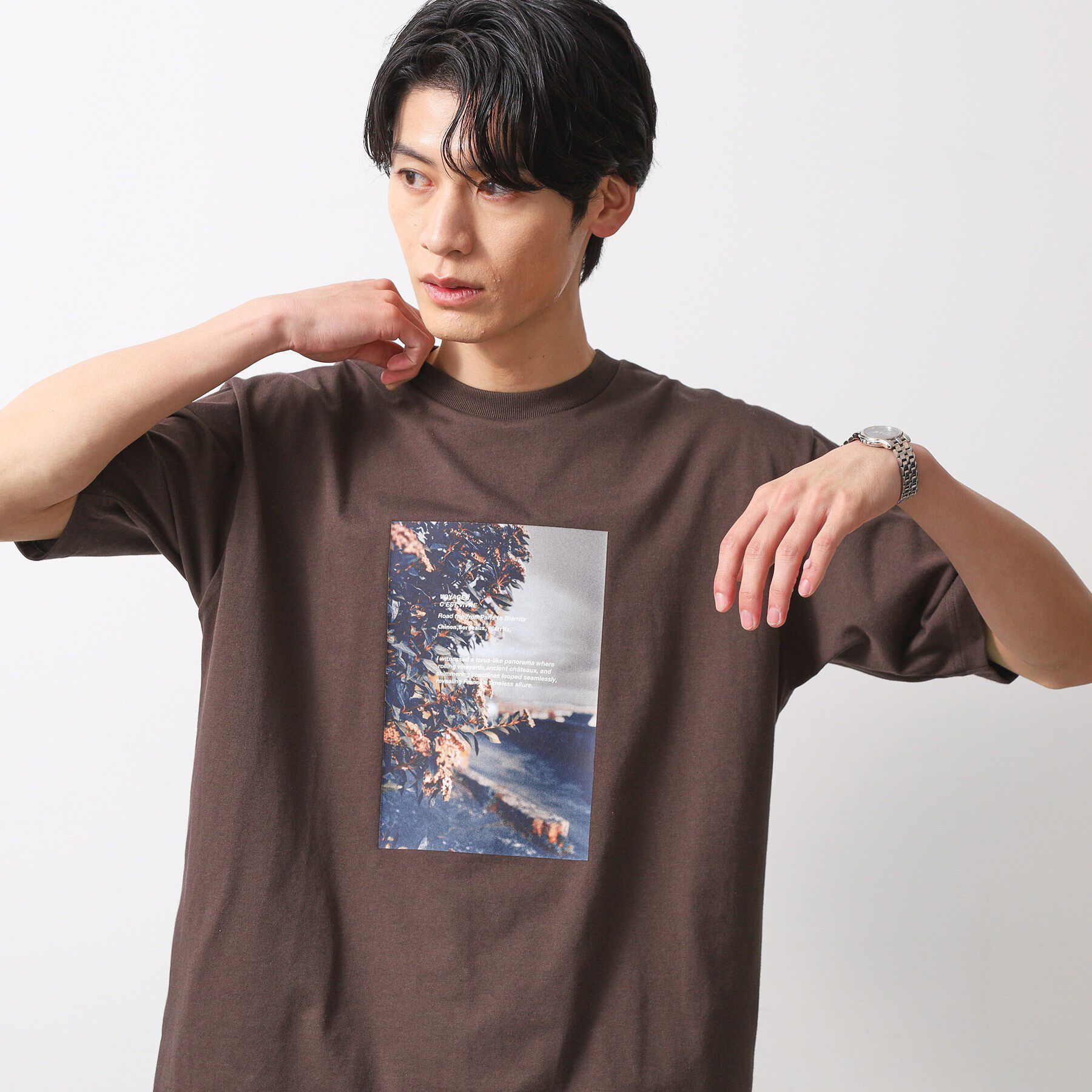 THE SHOP TK「【旅するTシャツ】フォトプリント マシンウォッシャブル／サスティナブル」|Tシャツ・カットソー|