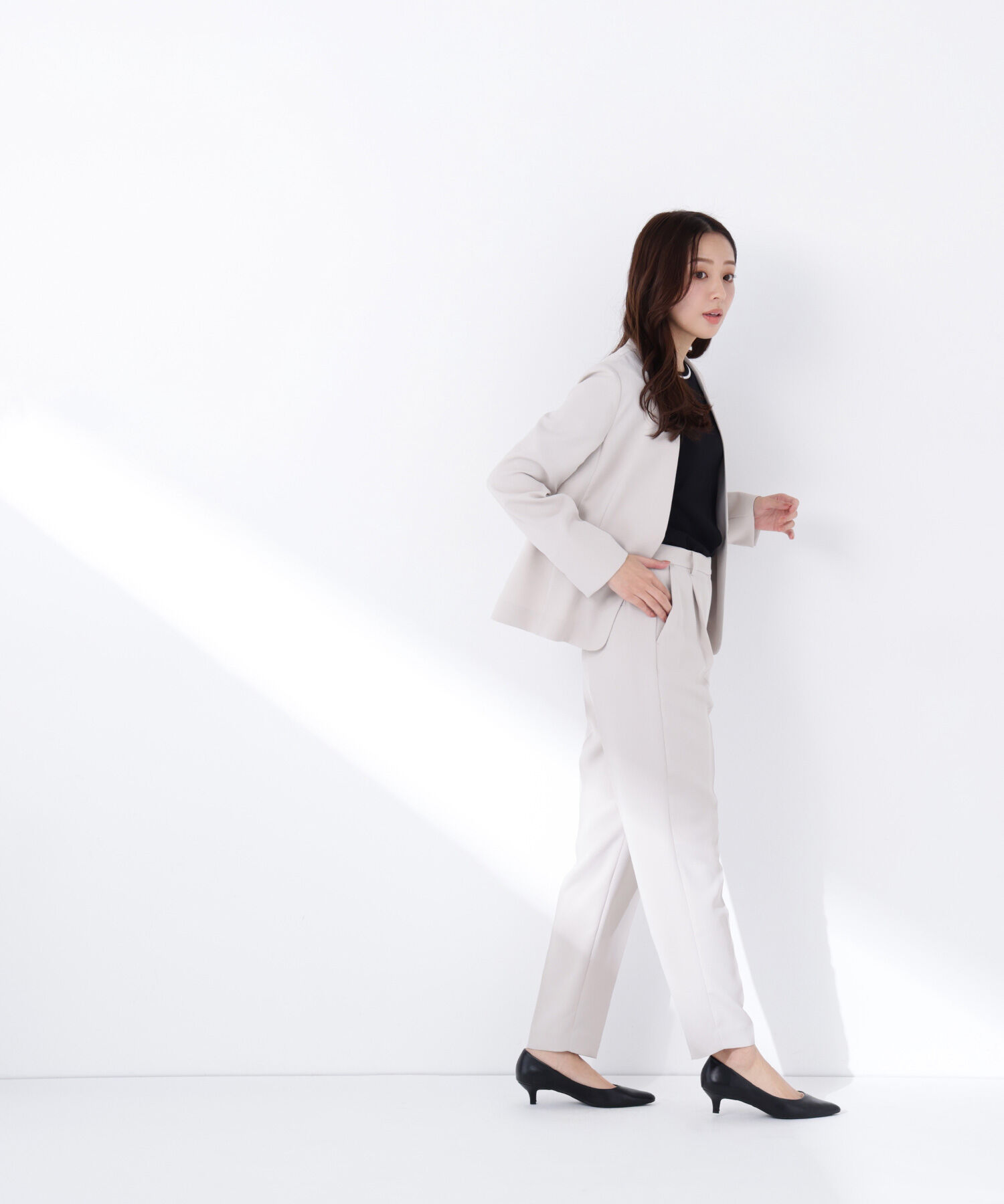  「ドビーツイル SETUP ノーカラージャケット」|その他|