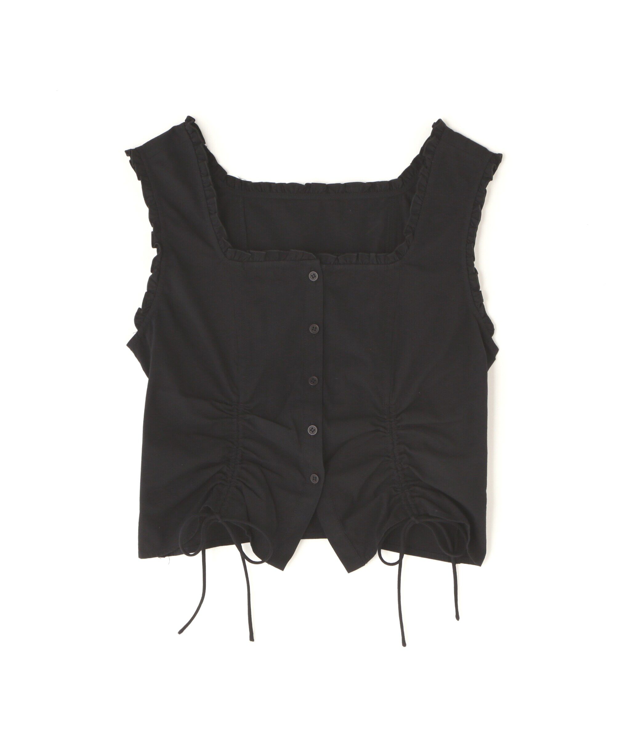  「ドロストノースリーブブラウス」|シャツ・ブラウス|