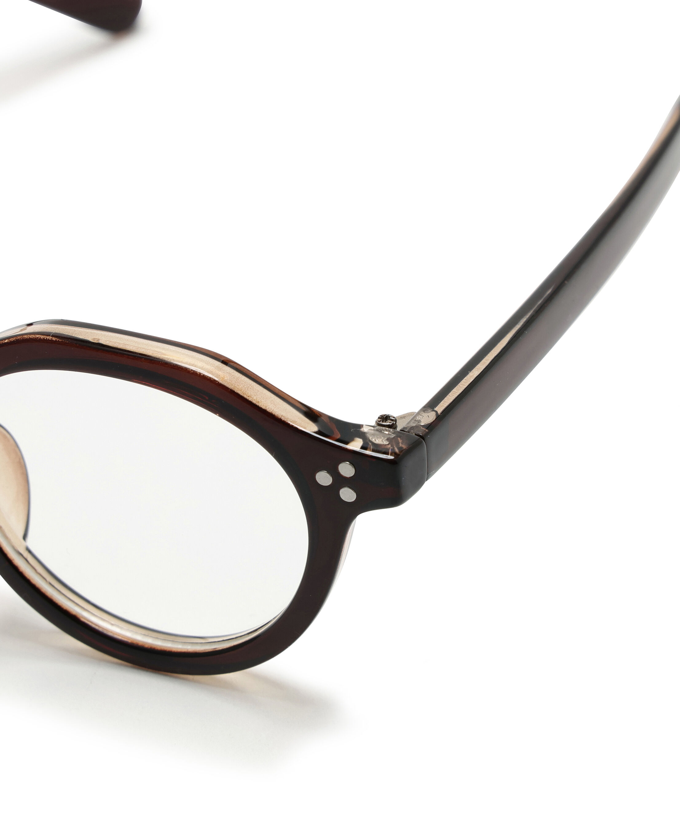  「太フレームボストンサングラス＆メガネ」|ハンカチ|