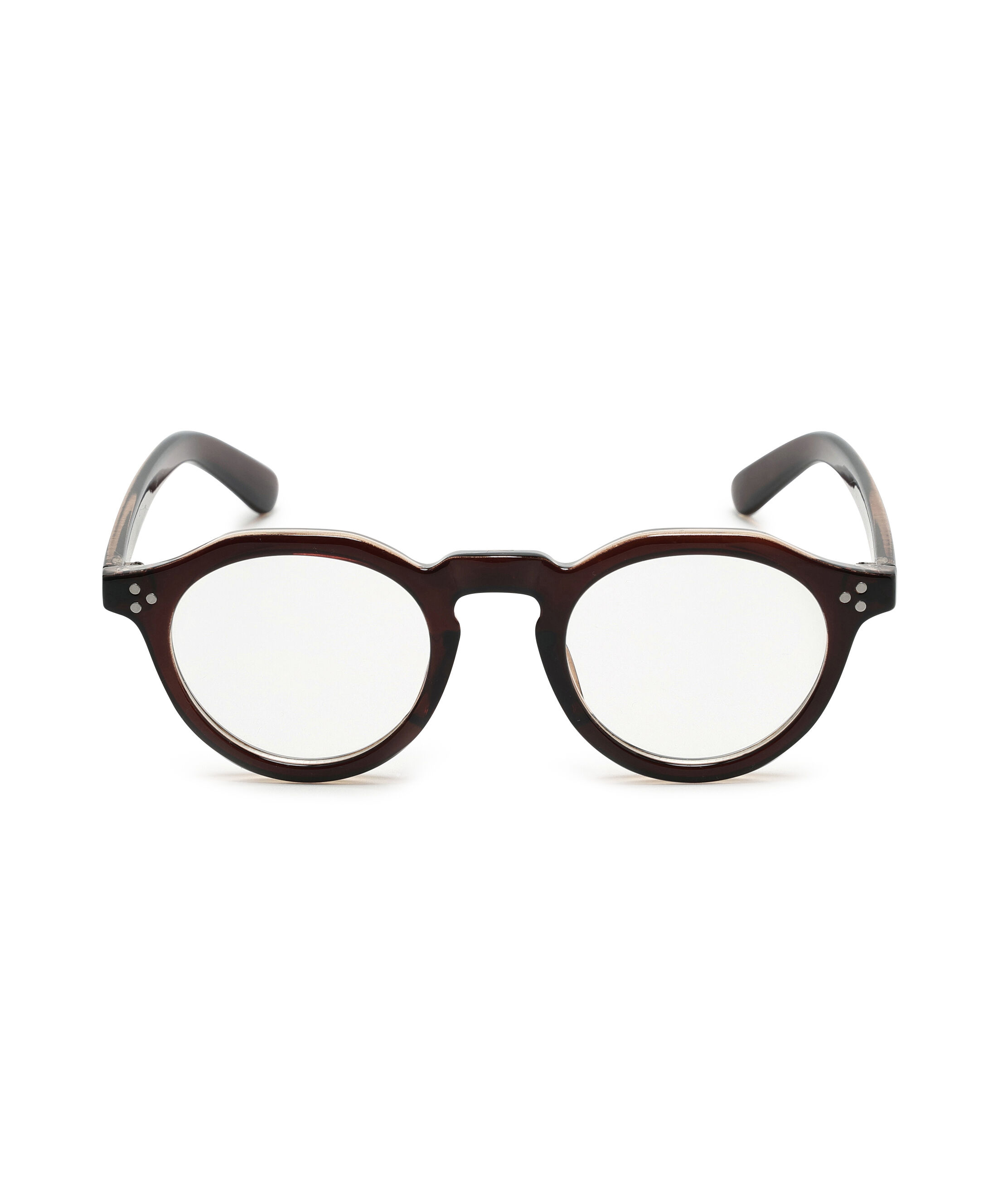  「太フレームボストンサングラス＆メガネ」|ハンカチ|