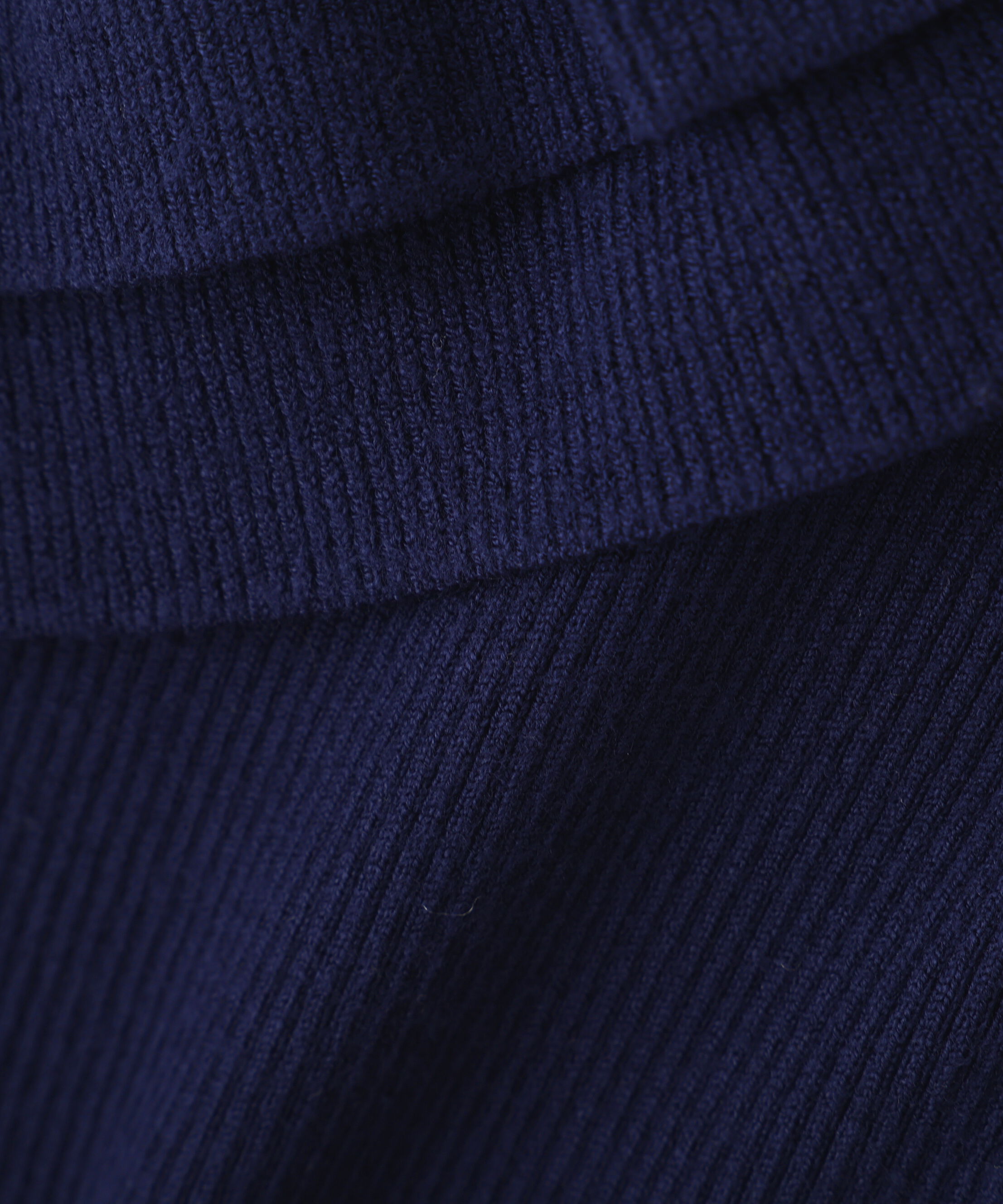  「フリル襟バイカラーニットワンピース」|ワンピース|