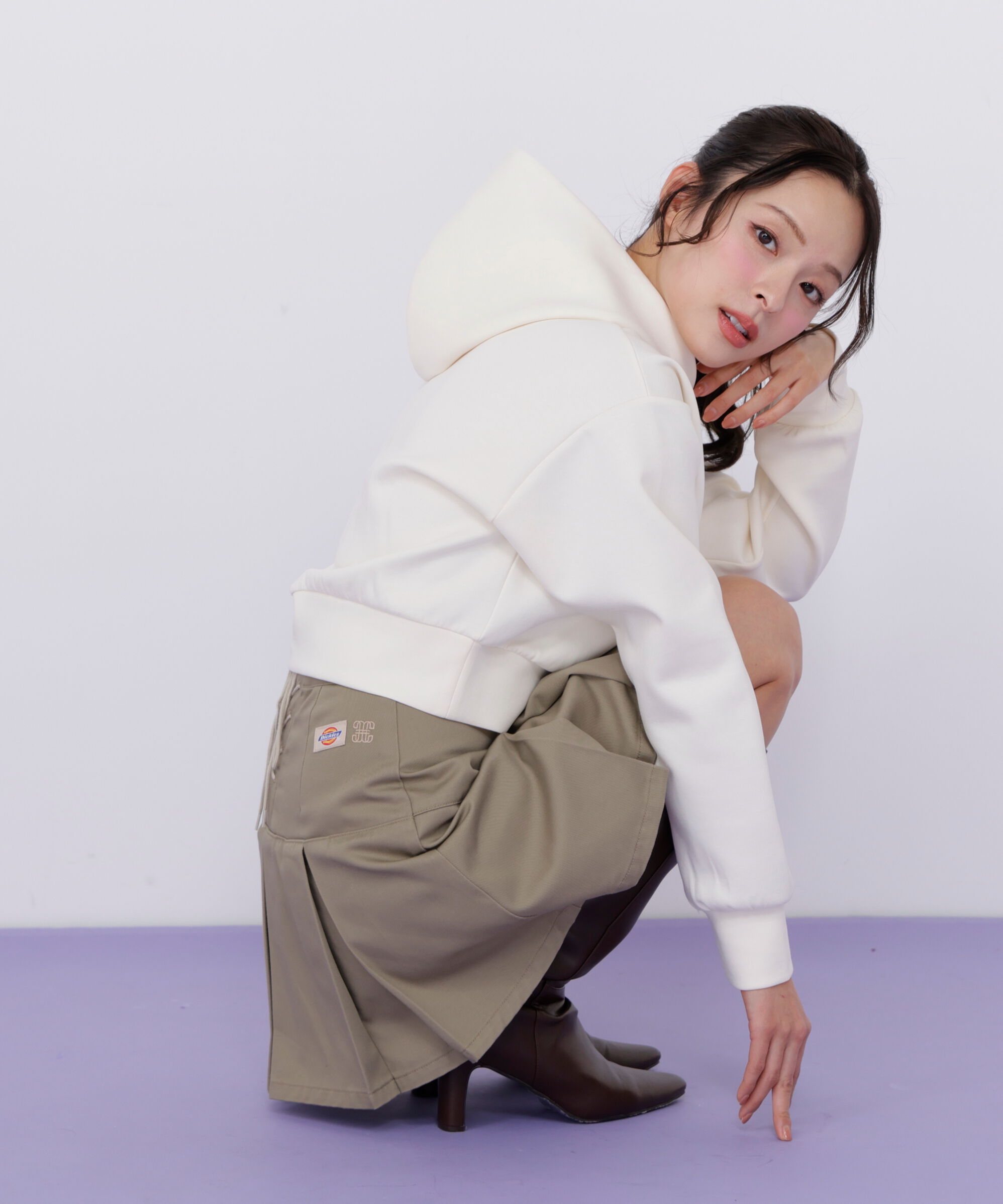  「「Dickies &times; JILL by JILL STUART」別注タックミニスカート」|スカート|