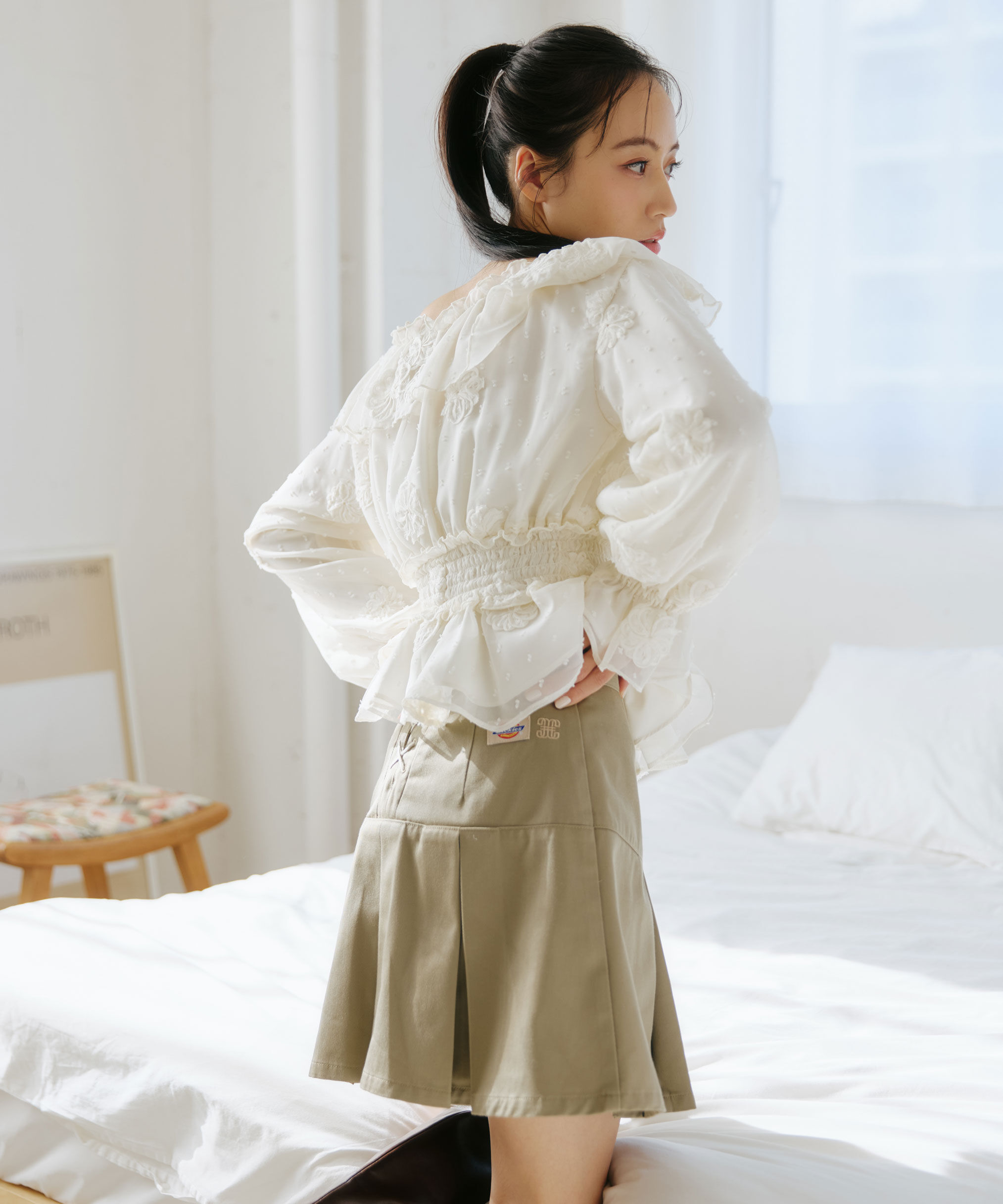  「「Dickies &times; JILL by JILL STUART」別注タックミニスカート」|スカート|