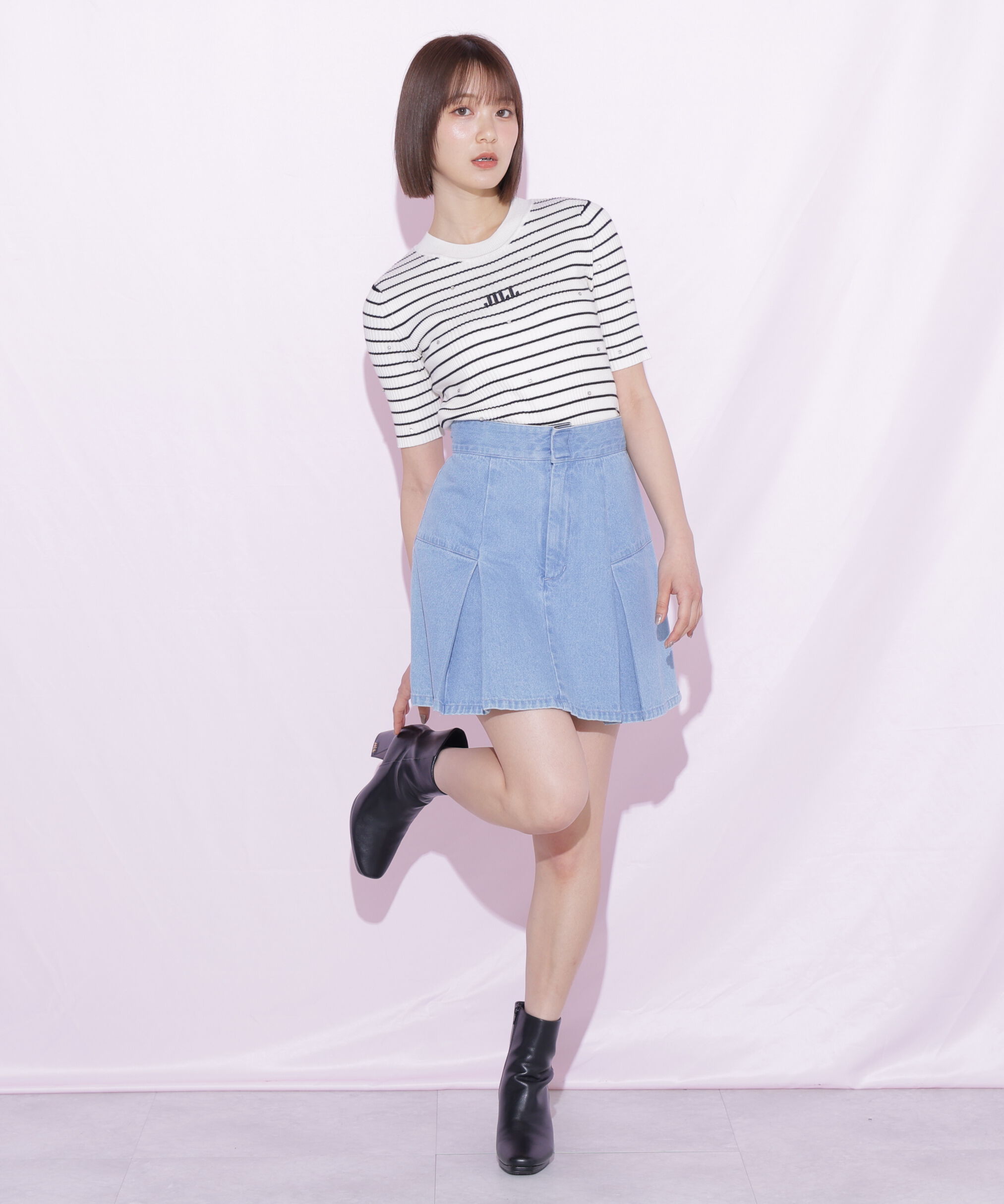  「「Dickies &times; JILL by JILL STUART」別注タックミニスカート」|スカート|