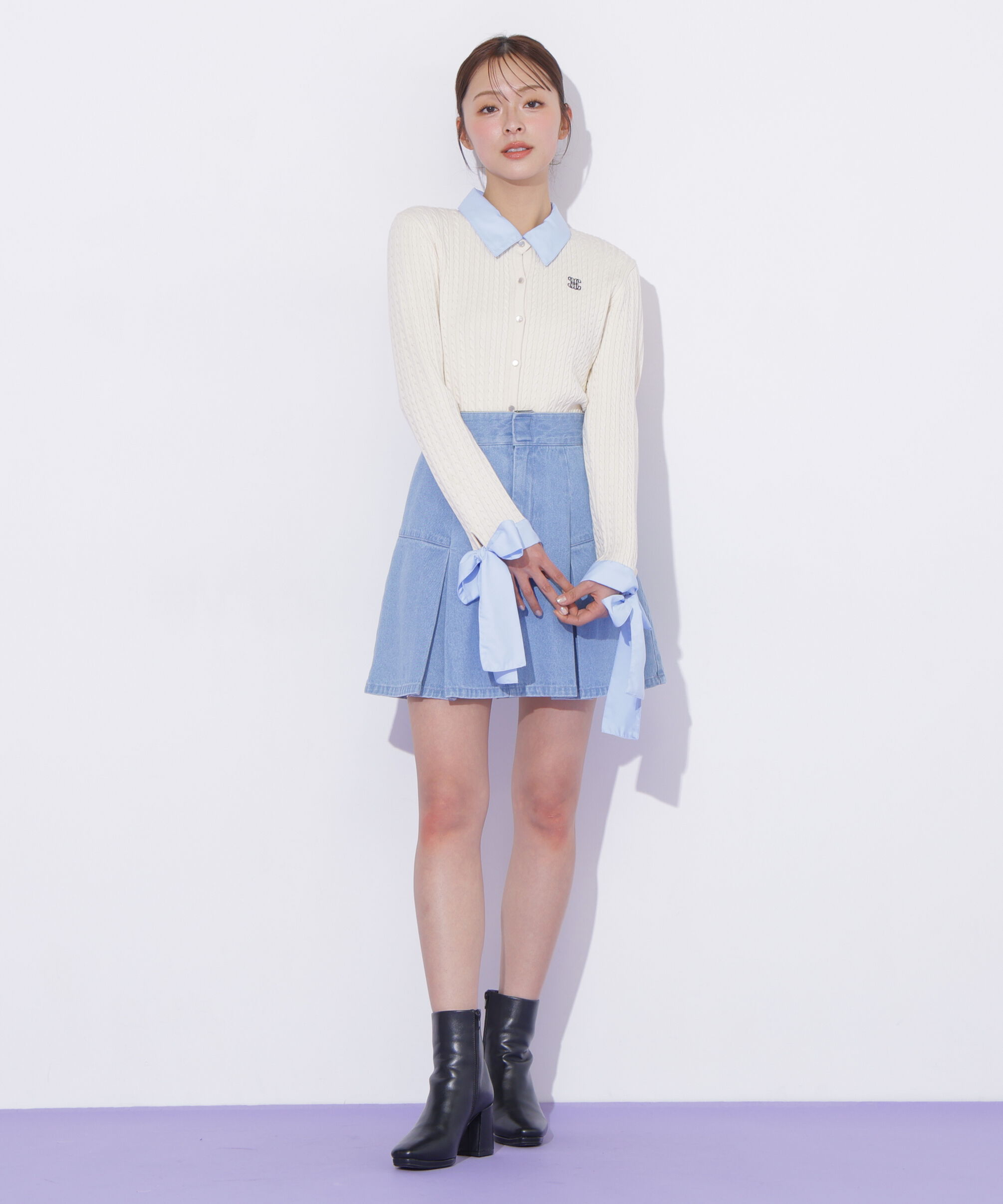  「「Dickies &times; JILL by JILL STUART」別注タックミニスカート」|スカート|