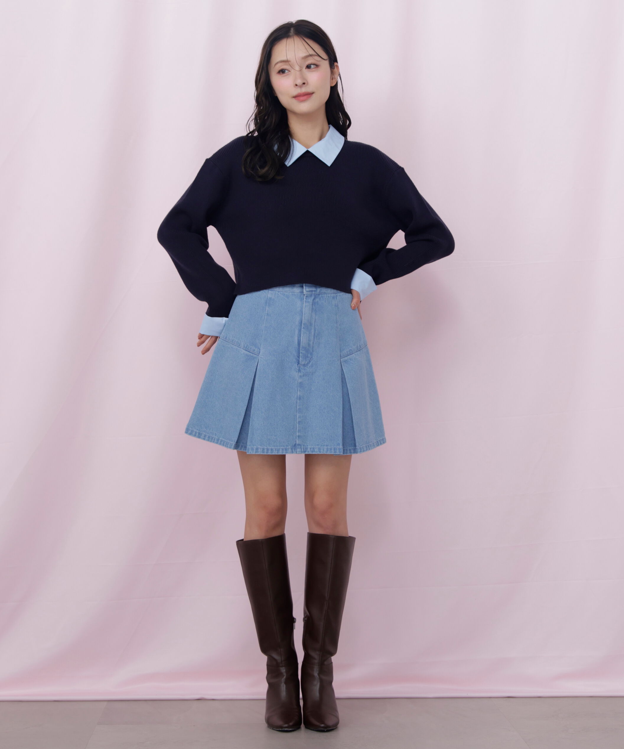  「「Dickies &times; JILL by JILL STUART」別注タックミニスカート」|スカート|