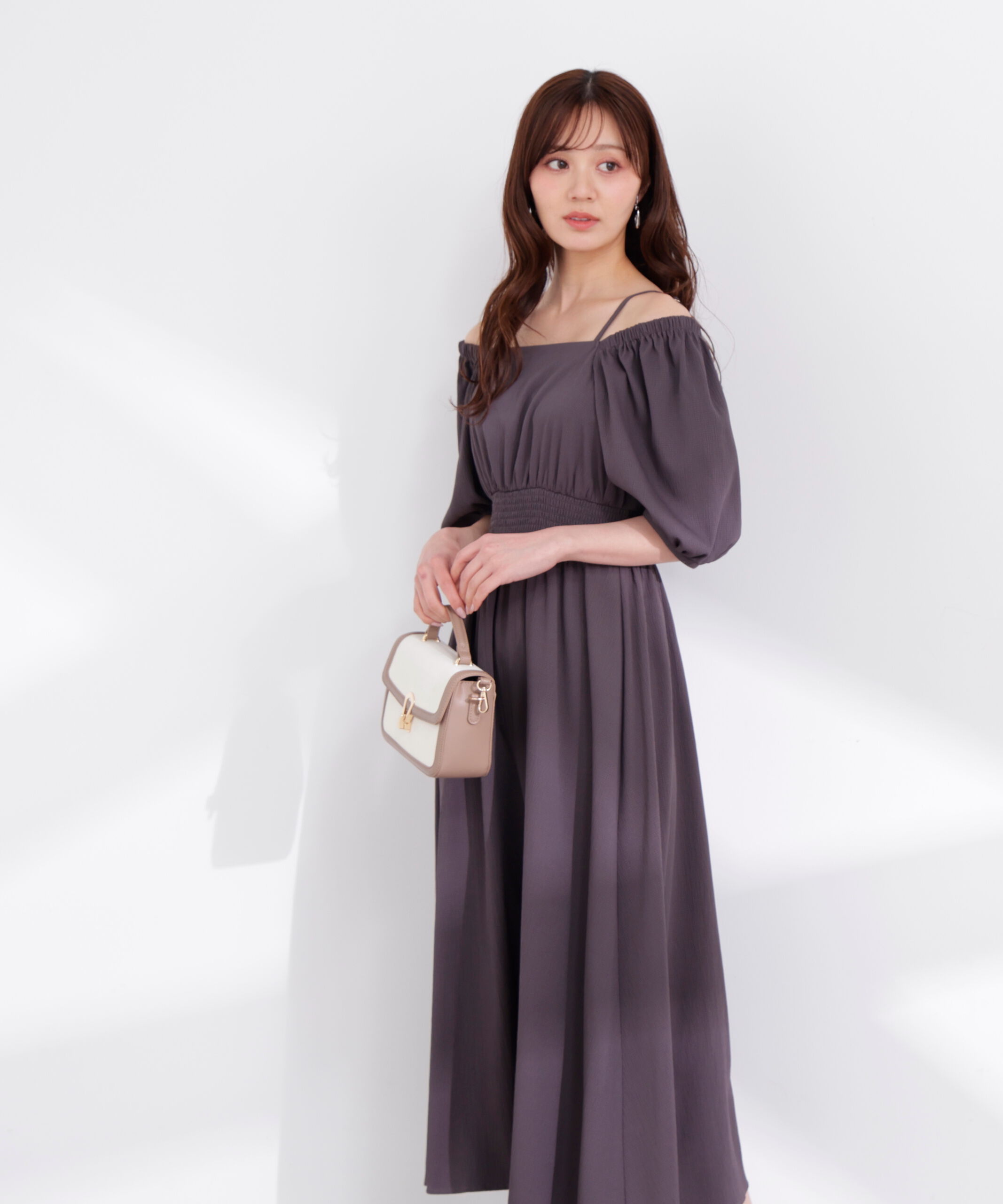 PROPORTION BODY DRESSING「2wayパフスリーブワンピース 26SS」|ワンピース|