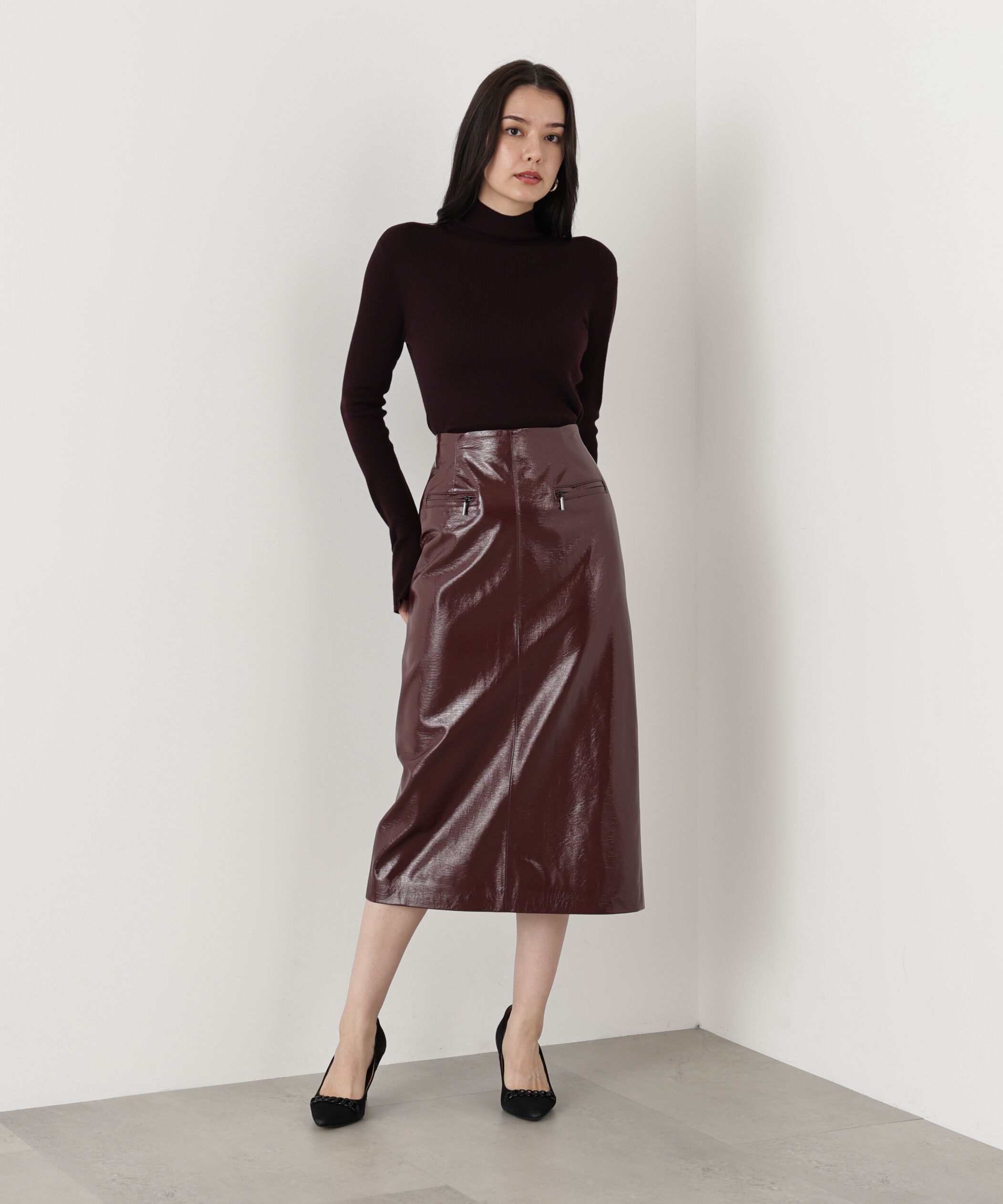  「◆ウールモックネックプルオーバー」|ニット・セーター|