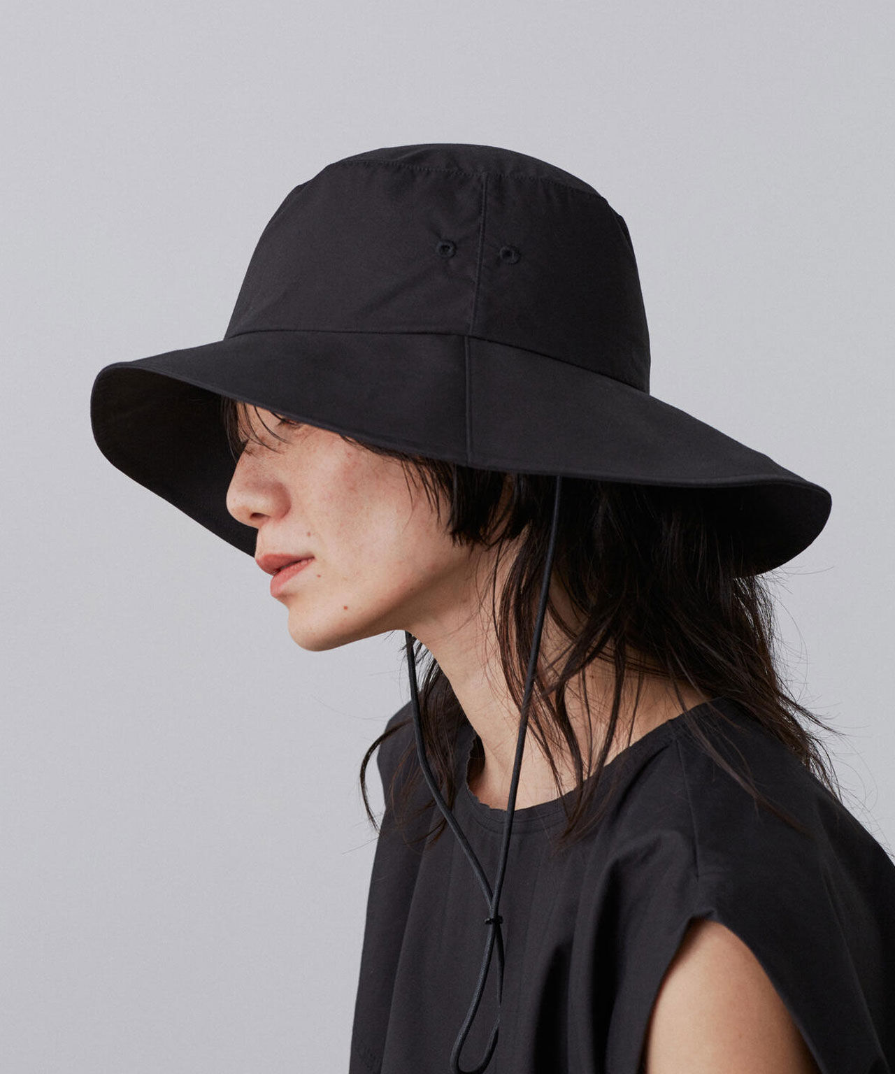 YLEVE 「KIJIMA TAKAYUKI&times;YLEVE / SUVIN COTTON TYPEWRITER HAT」|その他|ブラック