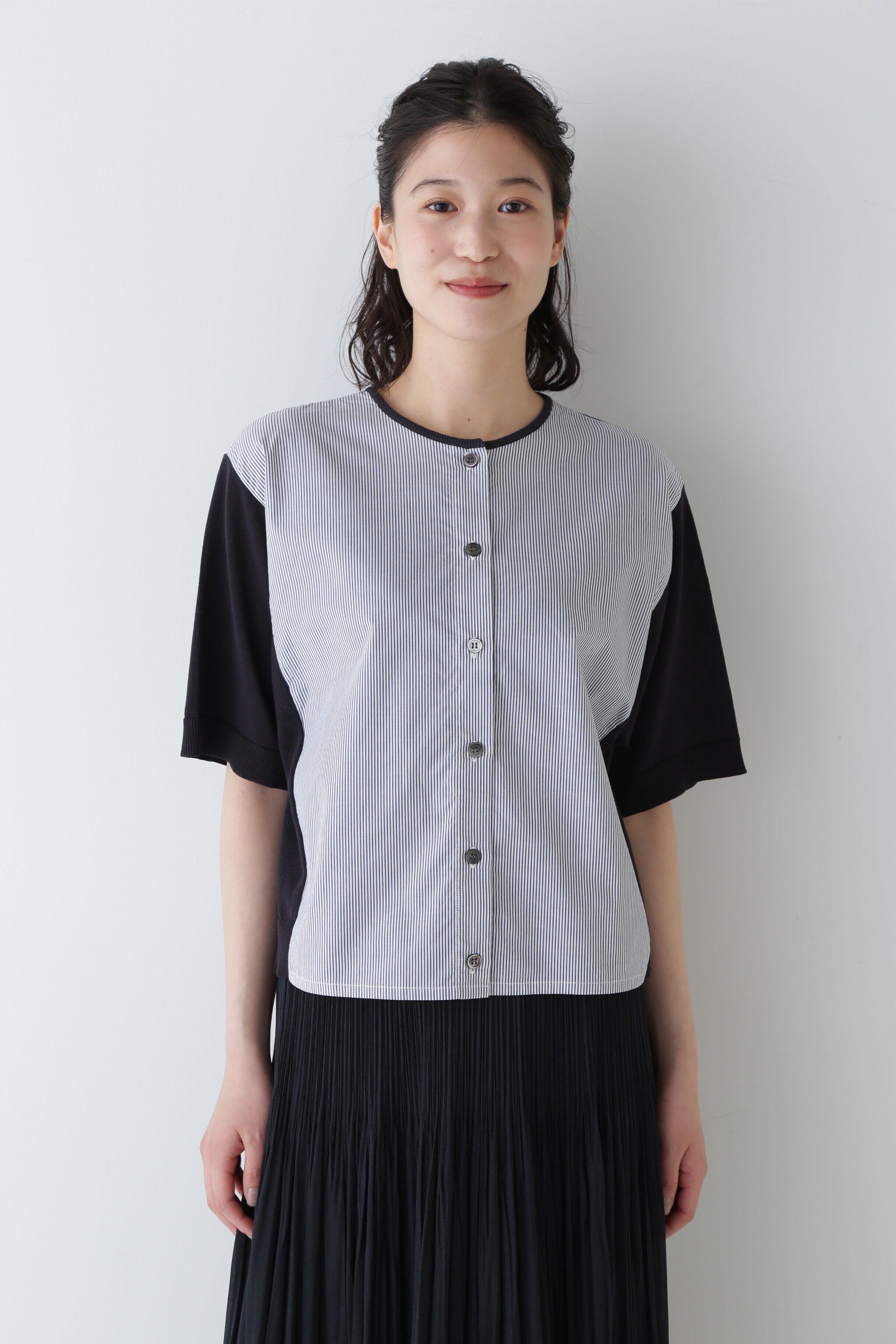  「◆布帛コンビニット」|ニット・セーター|