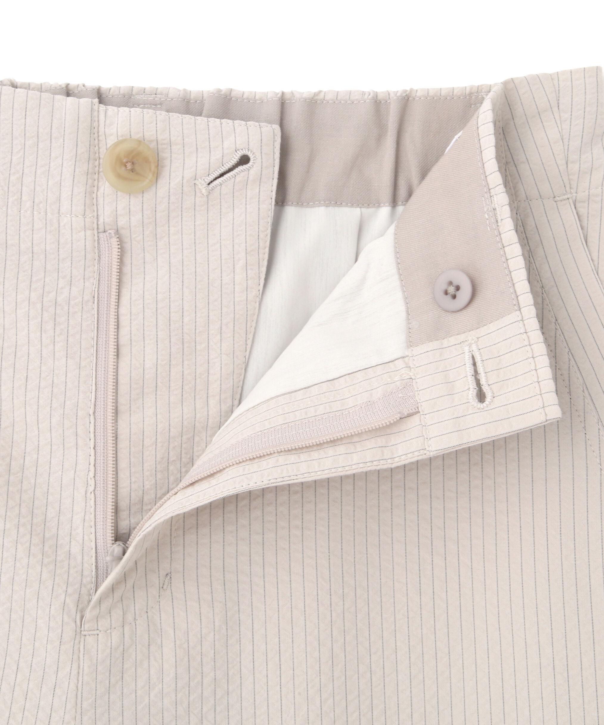  「◆シアサッカーストライプセミワイドパンツ」|その他|