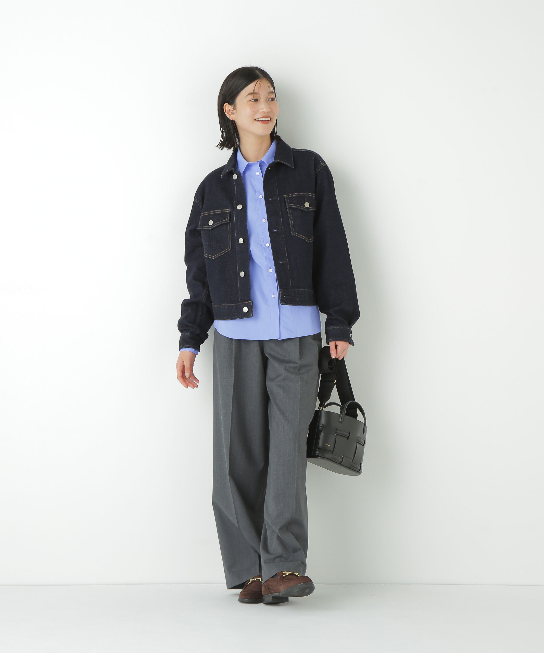  「◆ベーシックカラーシャツ」|シャツ・ブラウス|