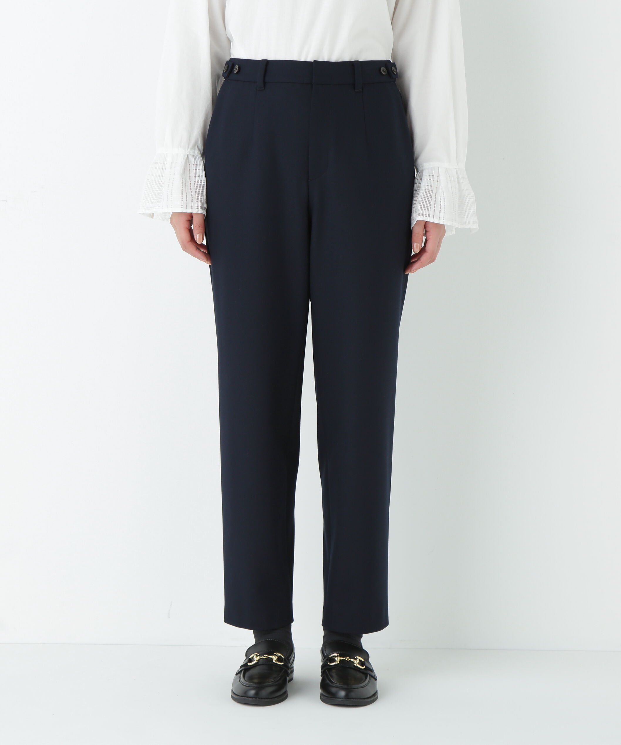  「≪ウォーム素材≫裏起毛ストレートパンツ」|その他|