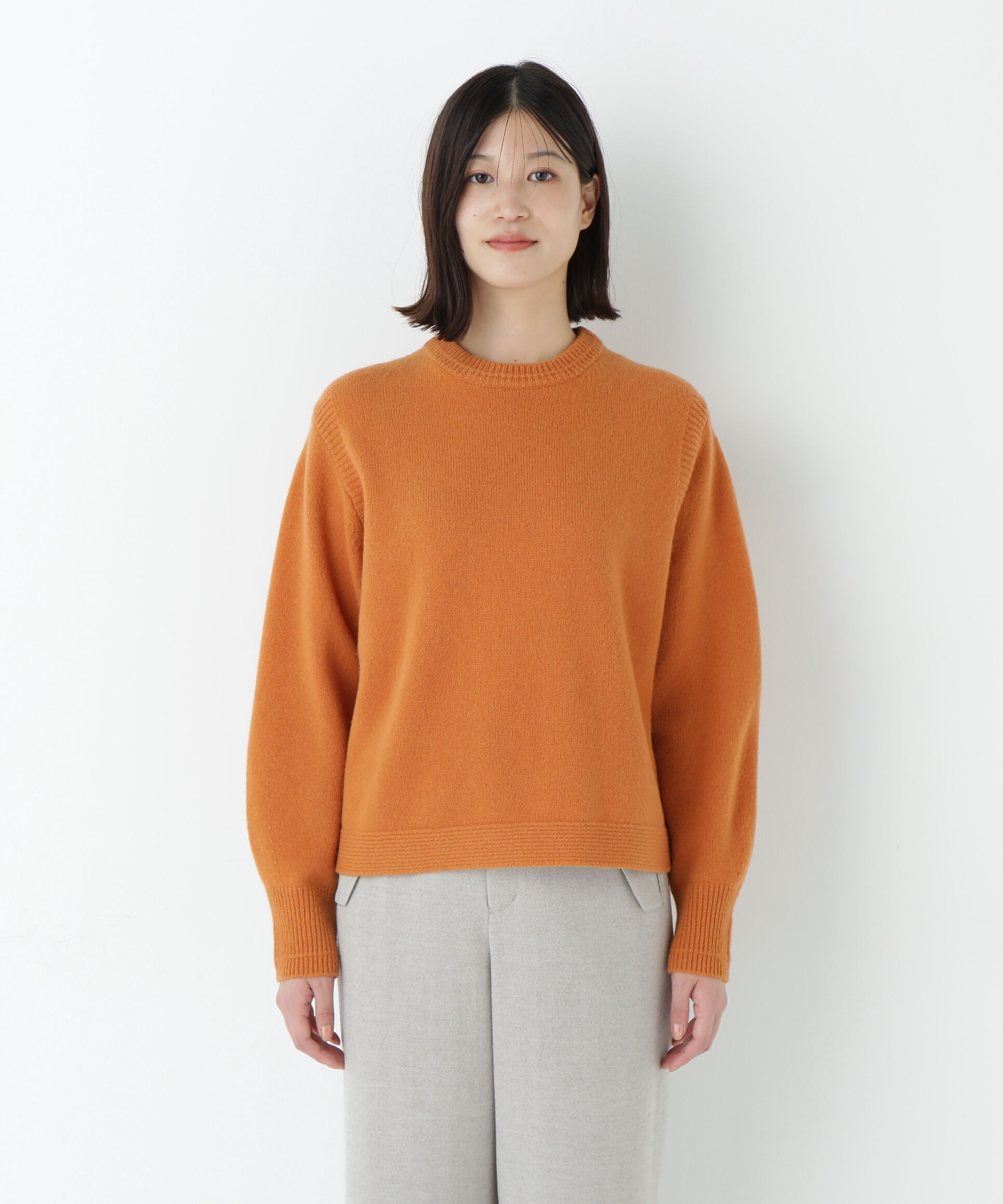  「ミドルゲージエアリーニット」|ニット・セーター|