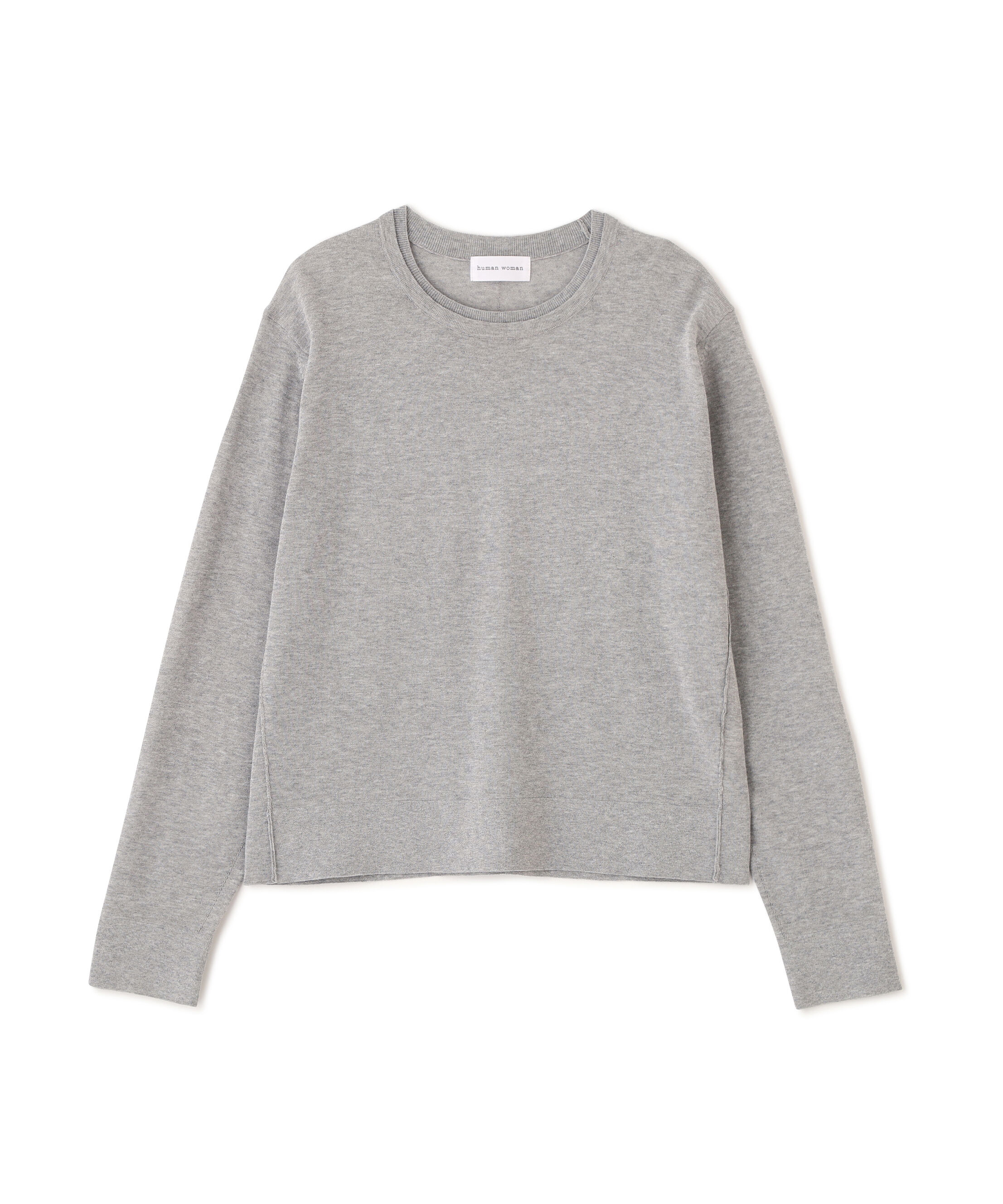  「◆《ウォッシャブル》ネックダブルプルオーバーニット」|ニット・セーター|