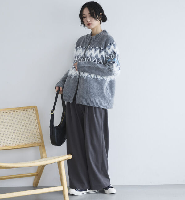 Doux archives「ノルディック柄ジャガードニットジャケット」|ニット・セーター|