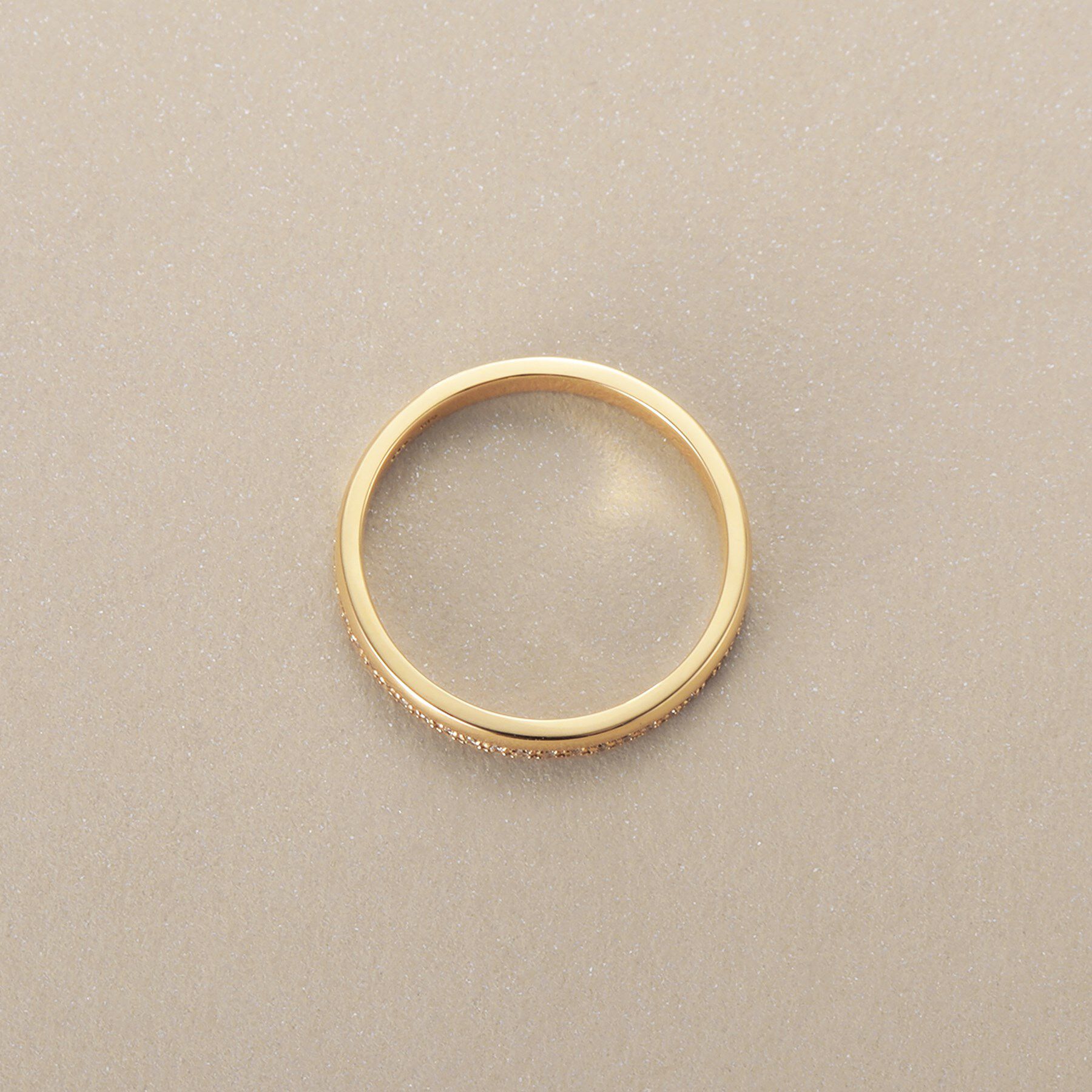 COCOSHNIK「K10ダイヤモンド セパレート リング」|リング|