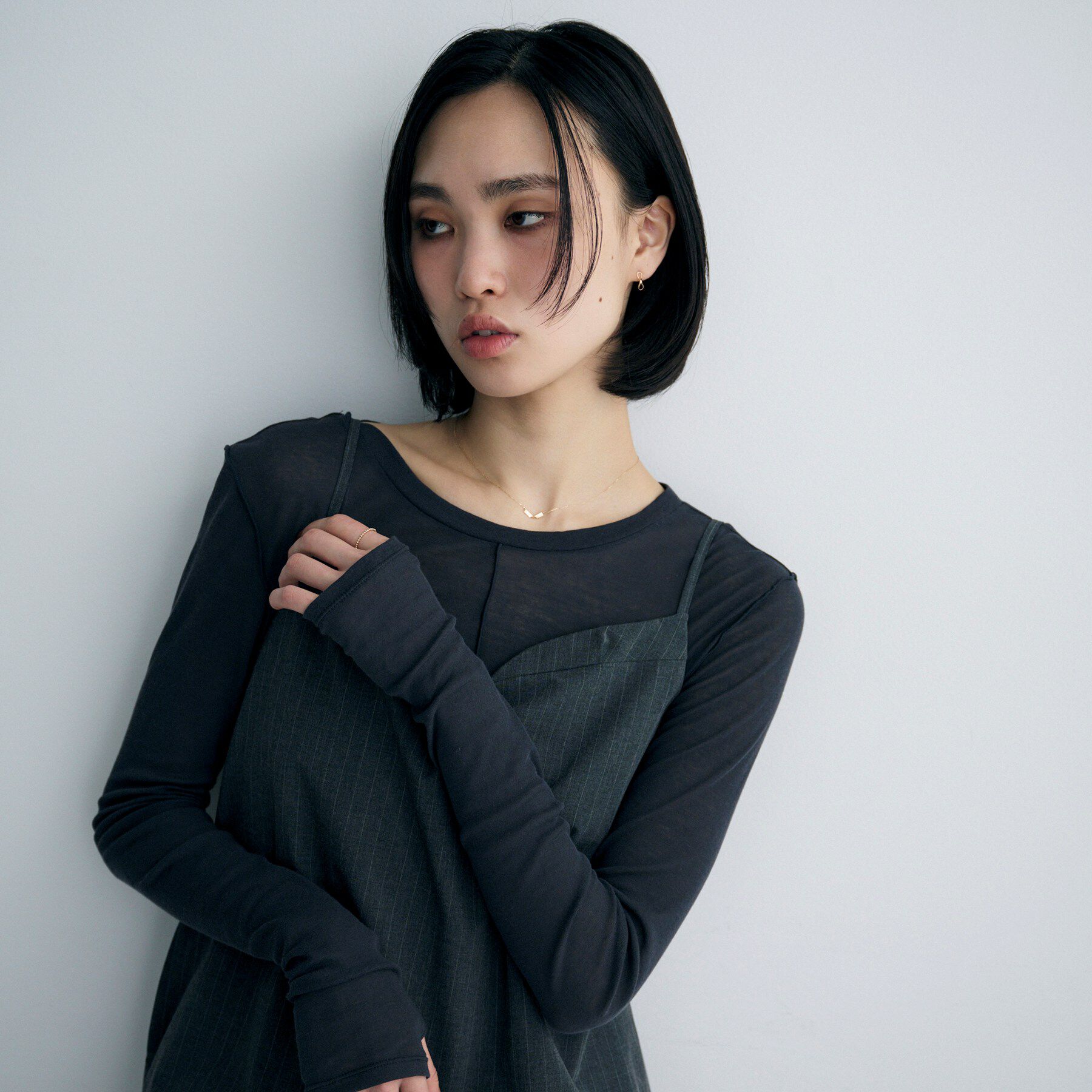 COCOSHNIK ONKITSCH「K10エイトプレートピアス」|ピアス|