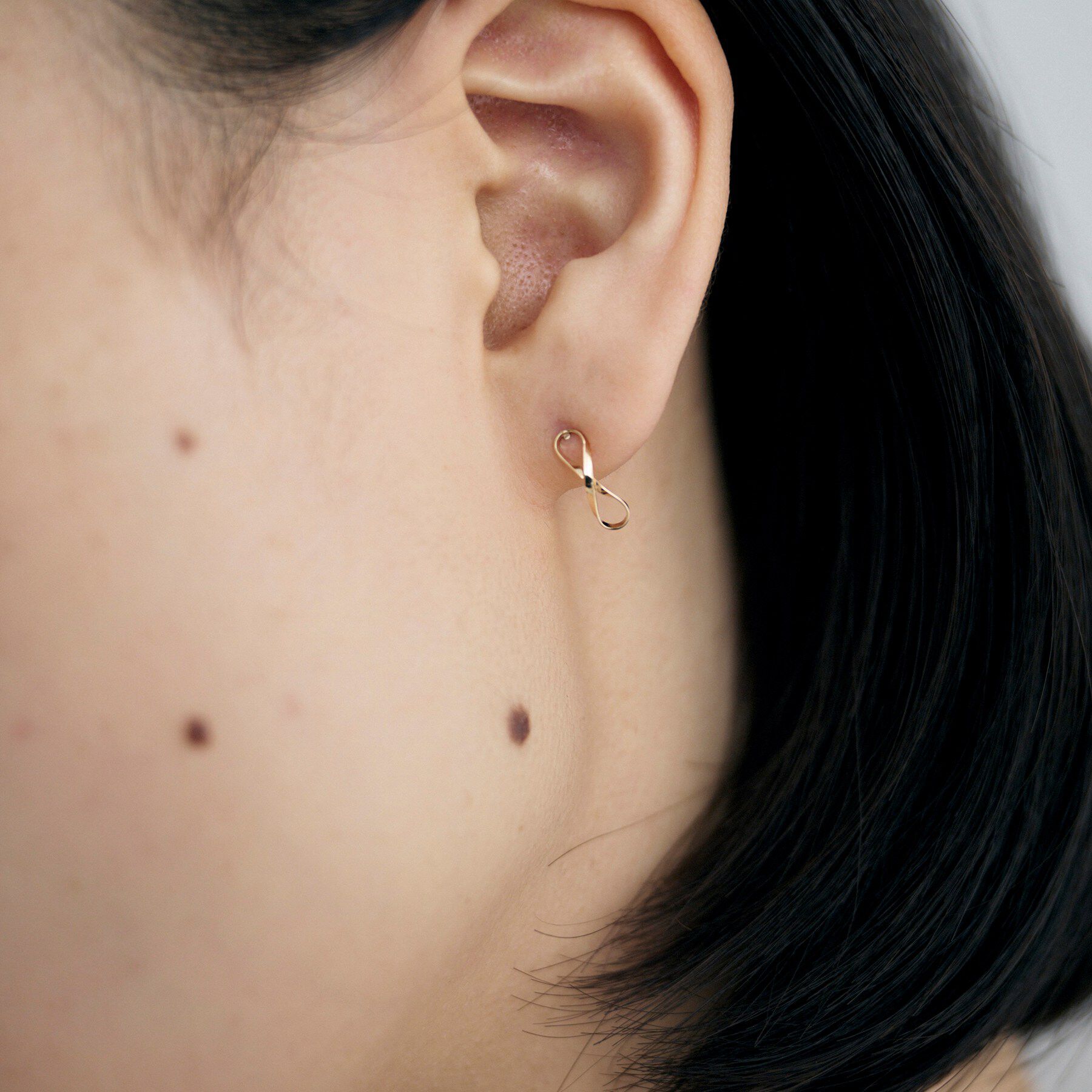 COCOSHNIK ONKITSCH「K10エイトプレートピアス」|ピアス|