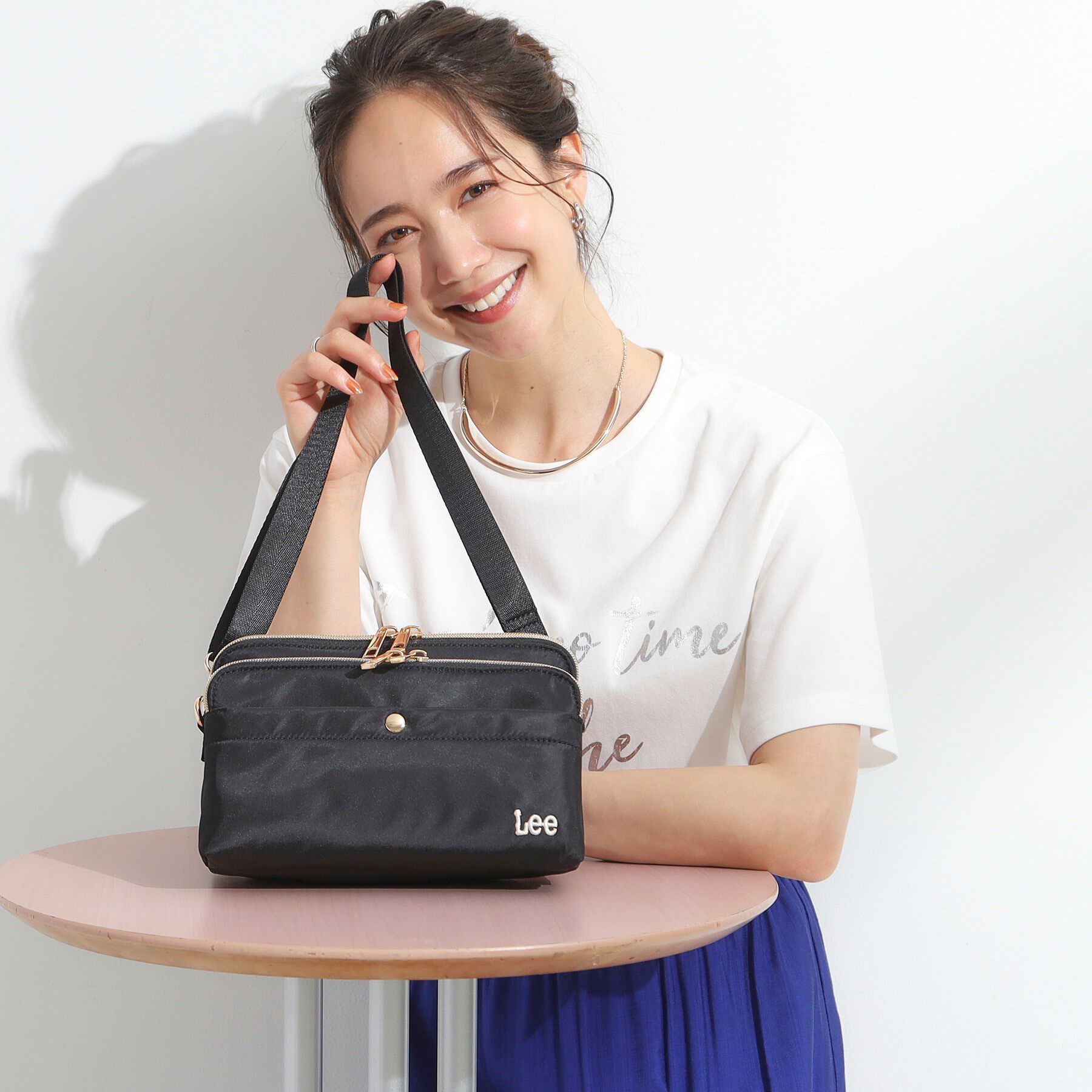 SHOO･LA･RUE「【Lee別注／撥水】2層ショルダーバッグ」|ショルダー・メッセンジャー|