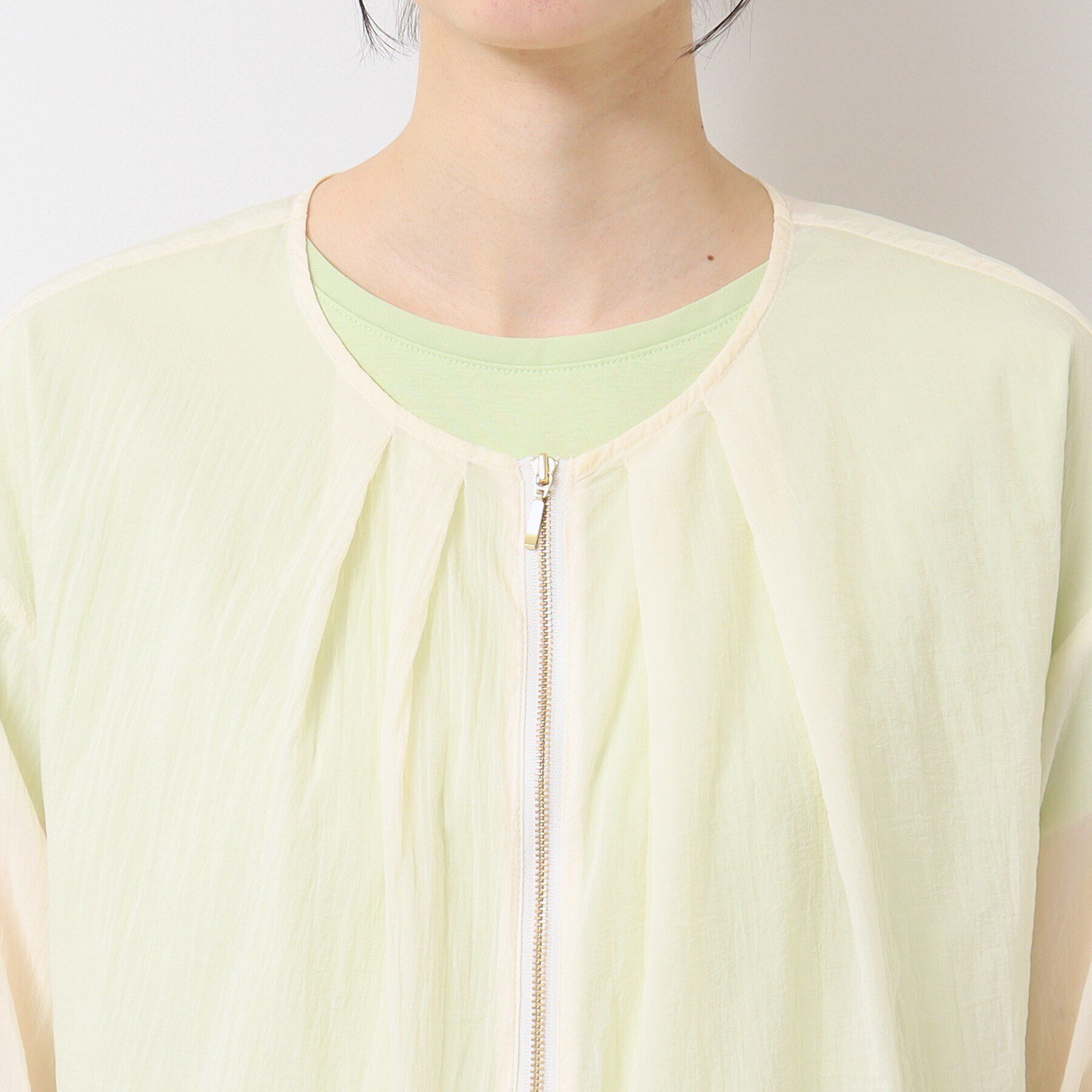 Dessin「【洗える】クルーネックブルゾン（S～L）」|ブルゾン・スタジャン|