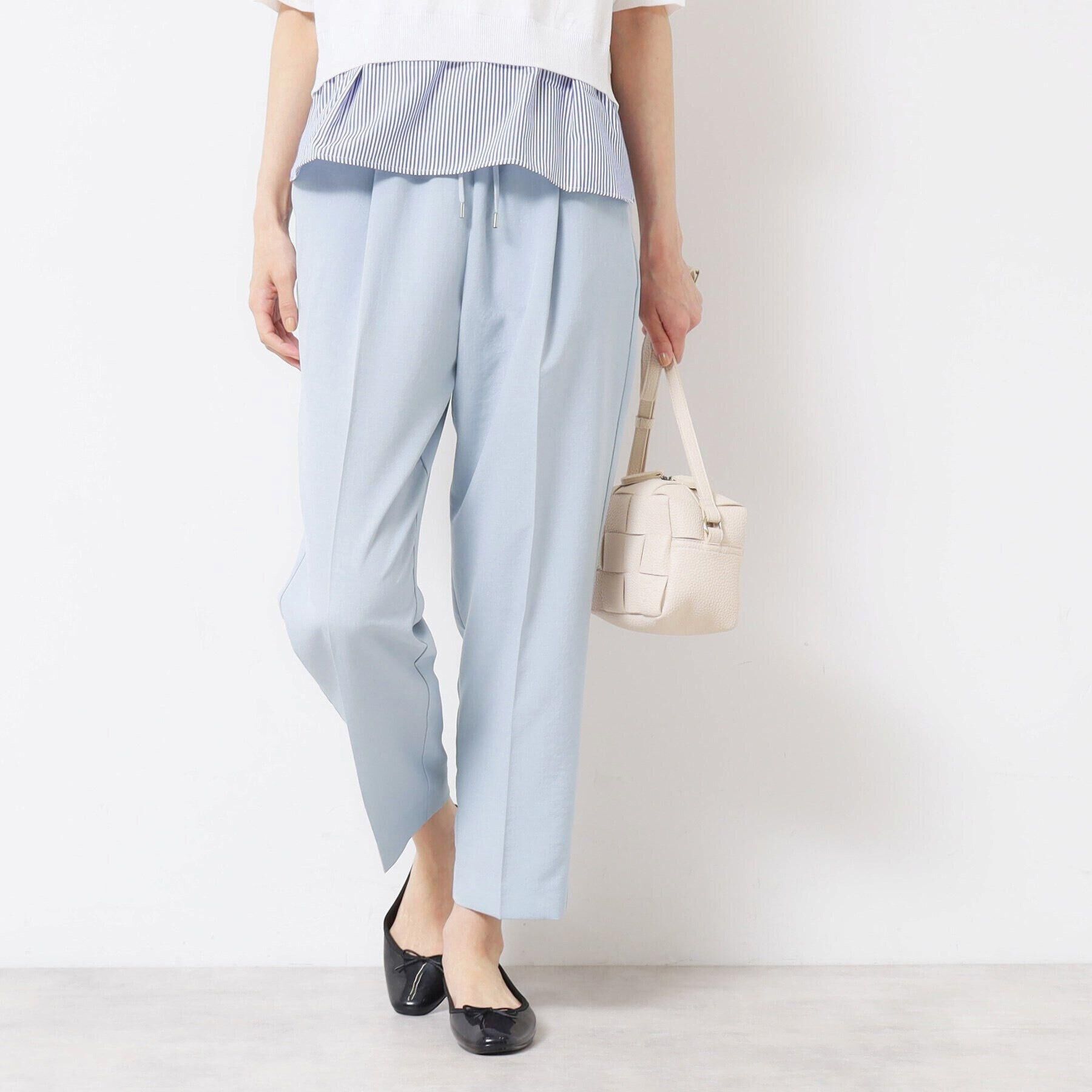 Dessin「【ウエストゴム・洗える】センターライン入りテーパードパンツ（XS～L）」|その他|