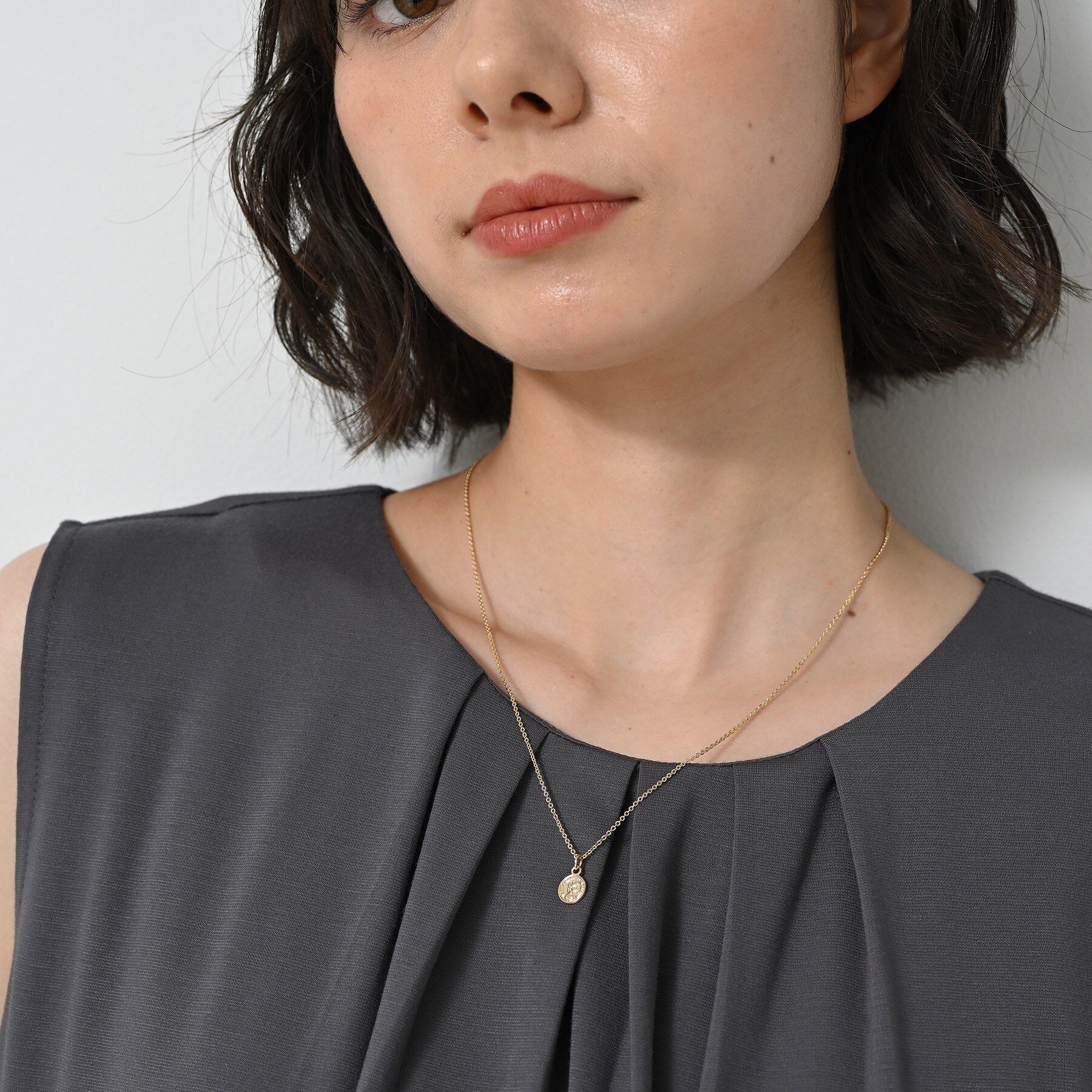 Dessin「【3way】コインモチーフ2連ネックレス」|ネックレス|