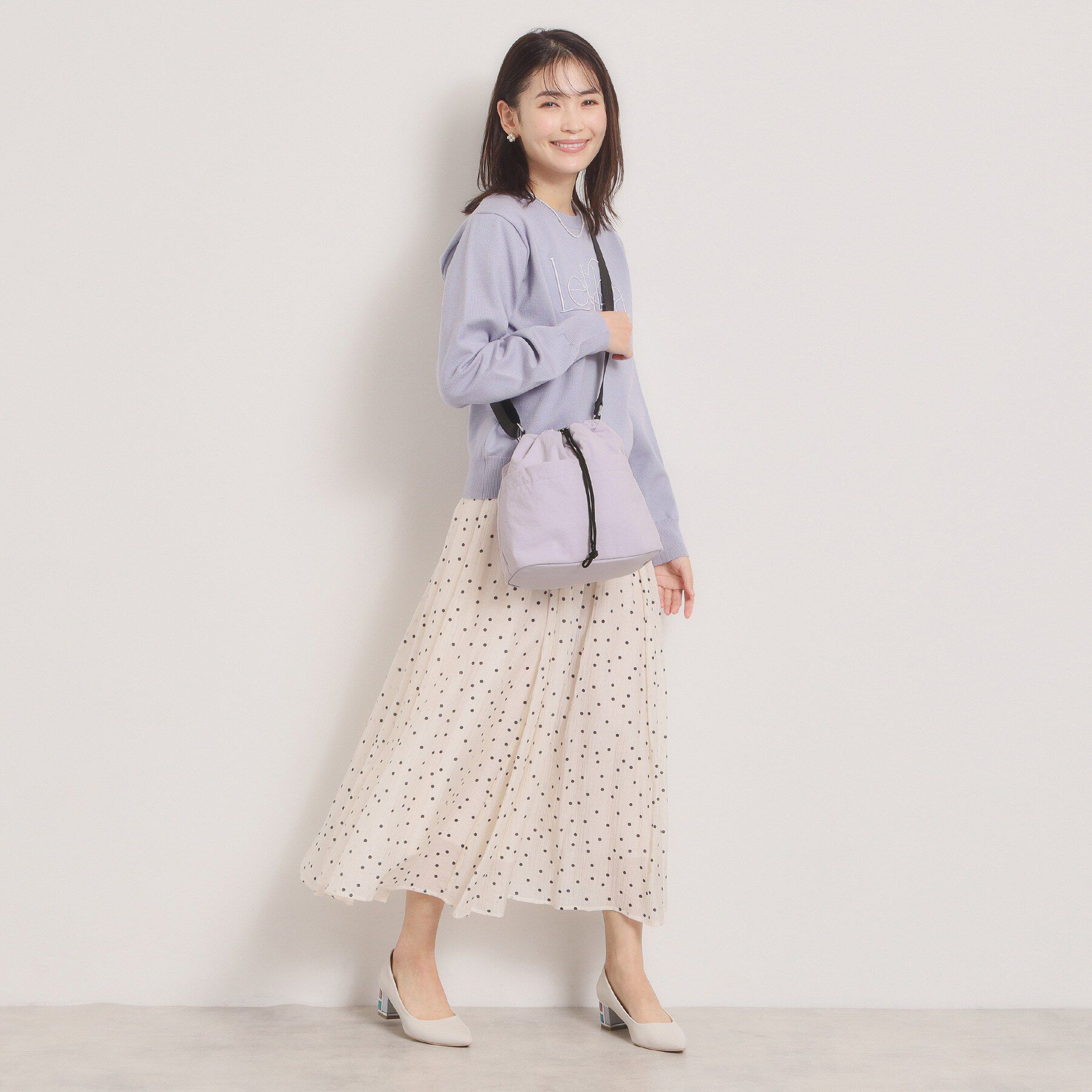 ITS&rsquo;DEMO「【5ポケット】刺繍ドロストショルダー」|ショルダー・メッセンジャー|