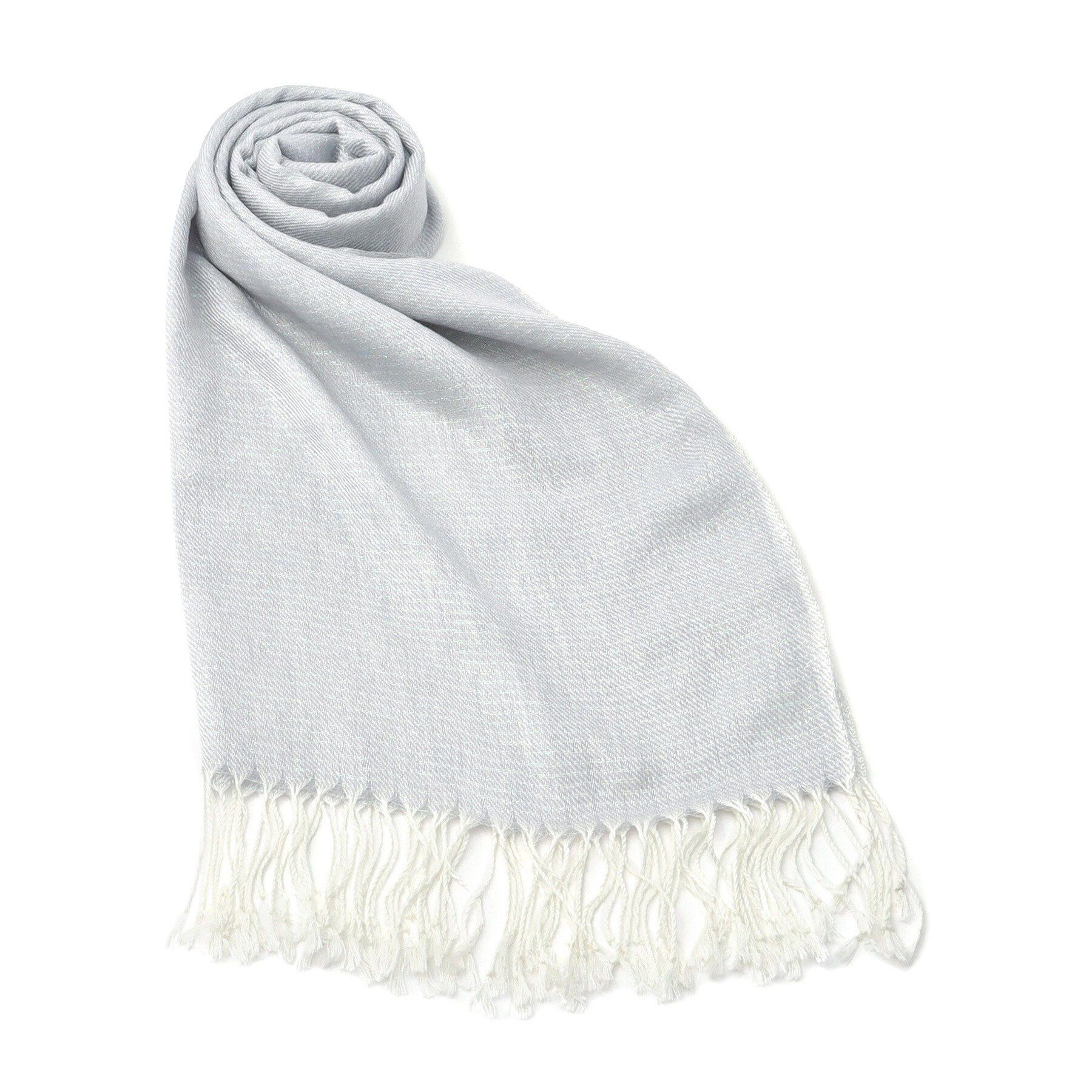 ITS&rsquo;DEMO「【手洗い可】ラメ混ストール」|ストール|