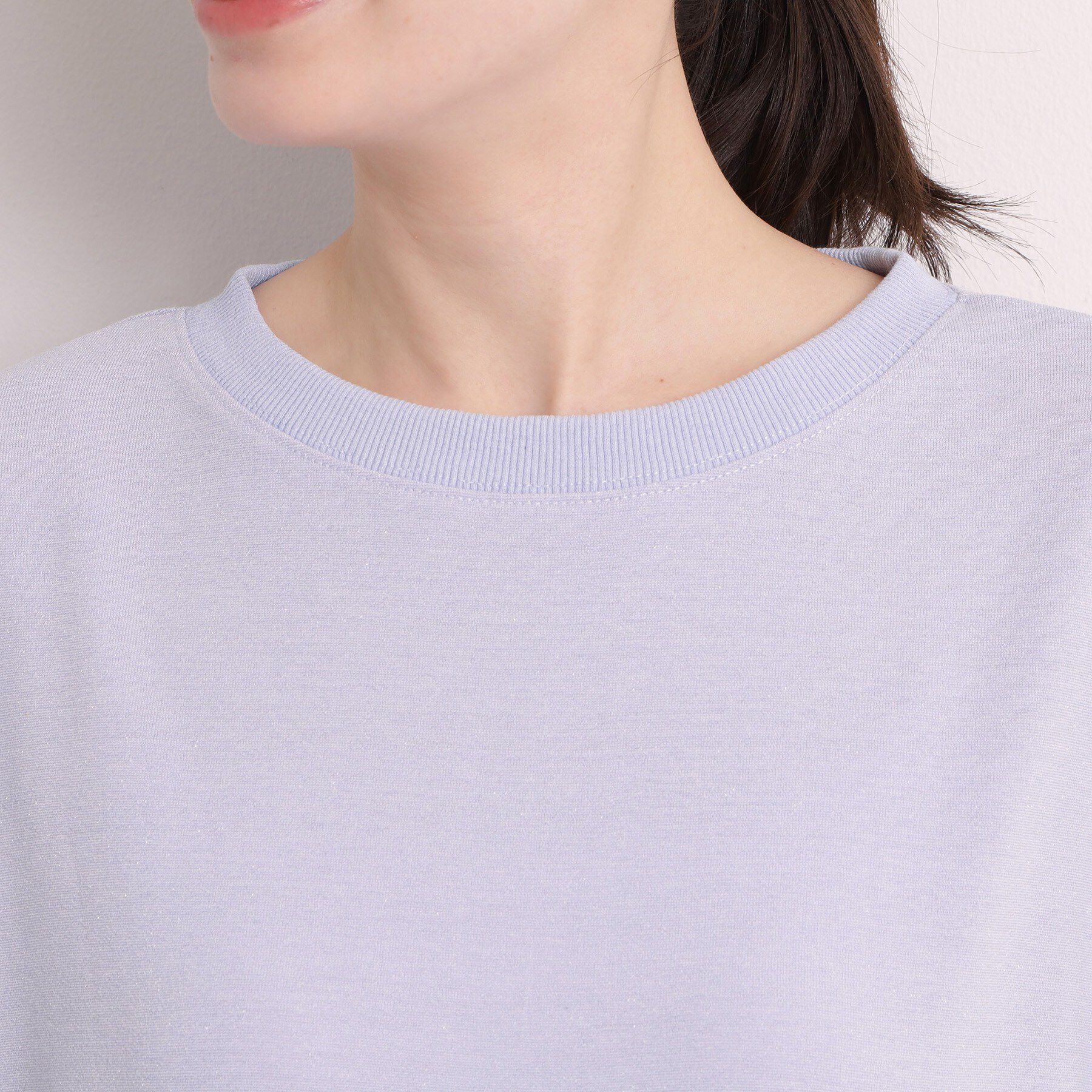 ITS&rsquo;DEMO「【手洗い可】ラメポンチドルマンプルオーバー」|Tシャツ・カットソー|