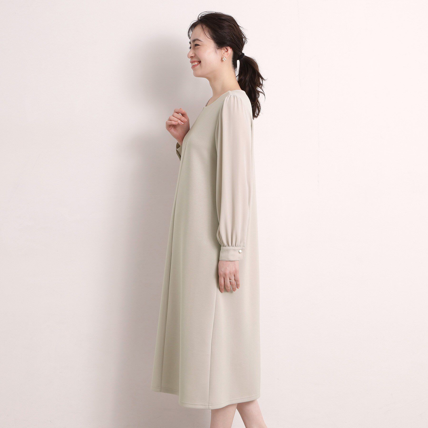 ITS&rsquo;DEMO「【洗濯機OK】ダンボールワンピース」|ワンピース|