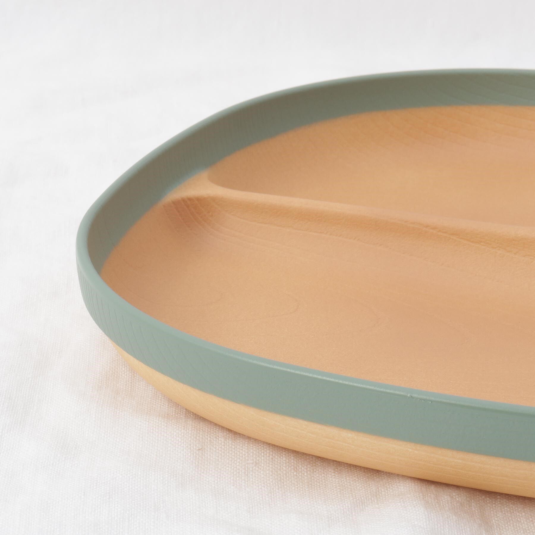 212 KITCHEN STORE「MUSUBI 塗分け ランチプレート NB/GR」|食器・キッチングッズ|