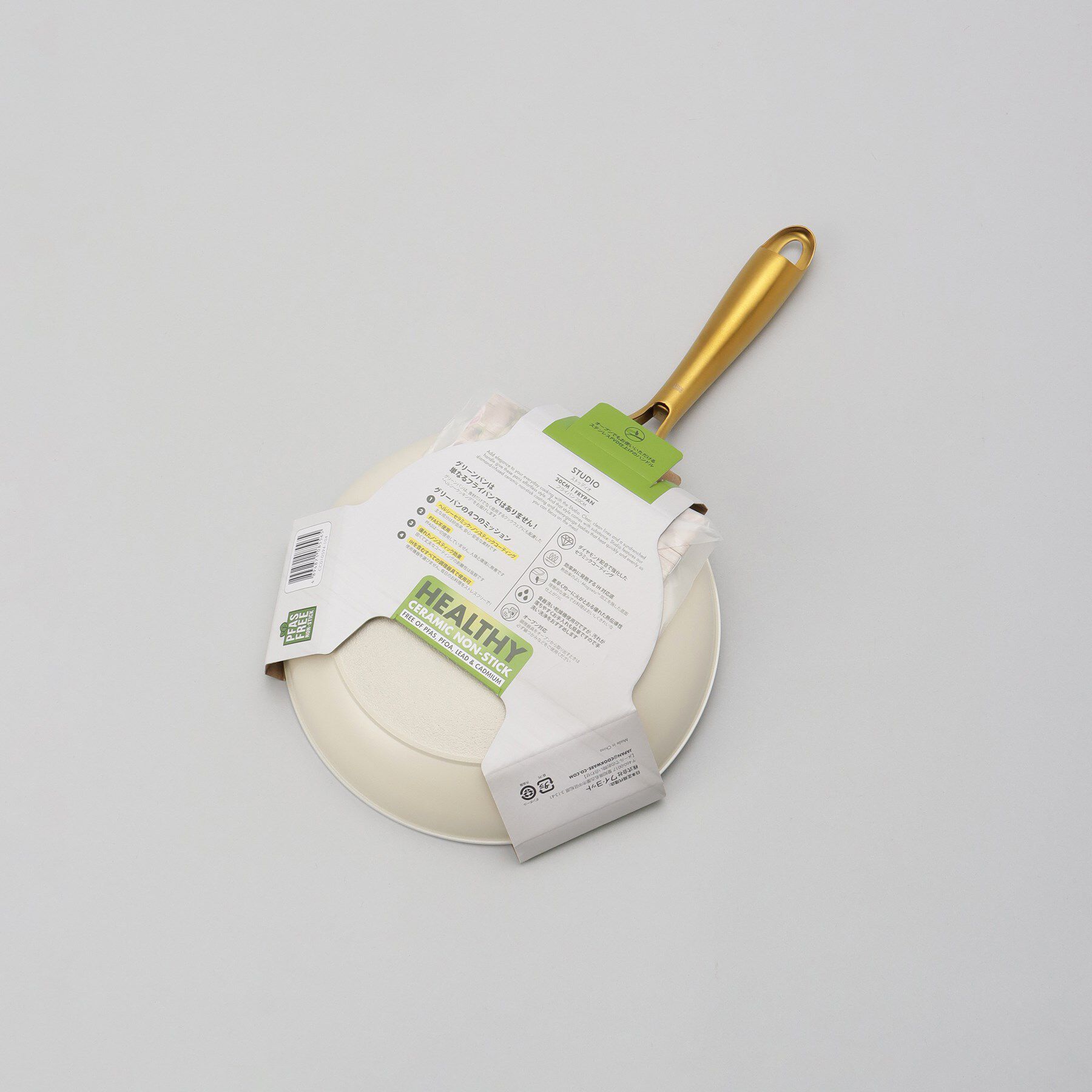 212 KITCHEN STORE「ストゥディオ フライパン 20cm WH ＜GreenPan グリーンパン＞」|食器・キッチングッズ|