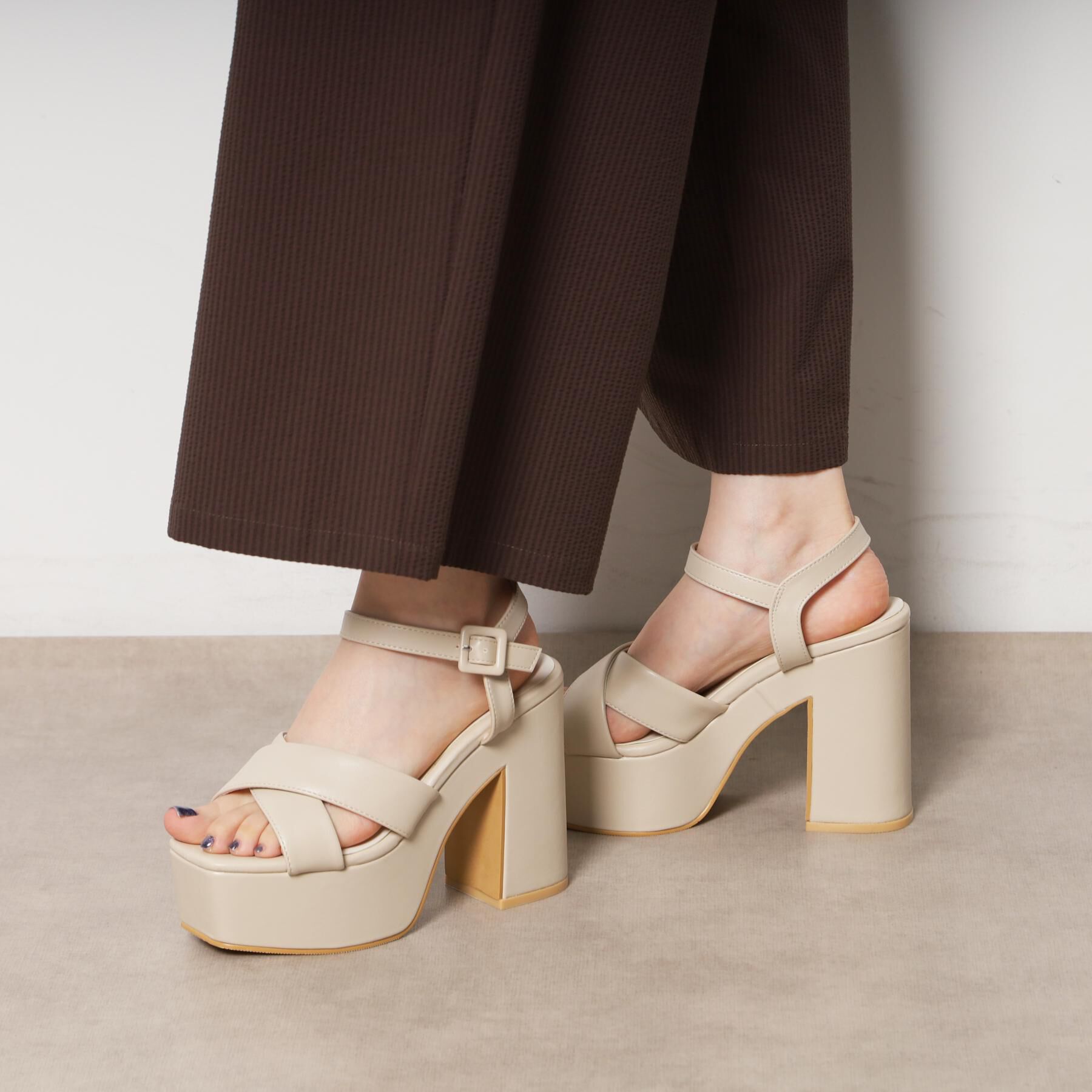 ESPERANZA「ラク盛り厚底サンダルⅢ」|サンダル|