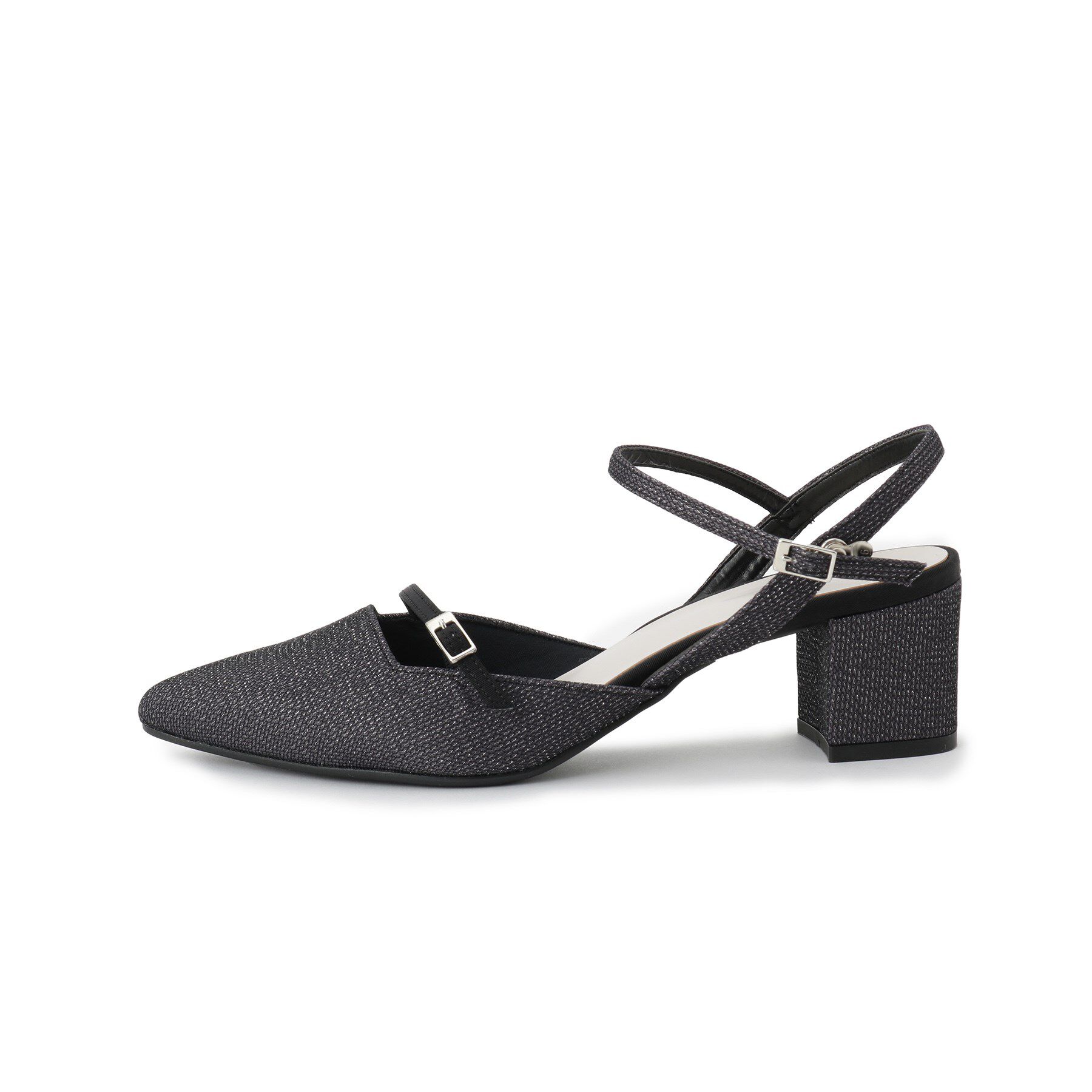 ESPERANZA「ポインテッドアンクルストラップパンプス」|パンプス|