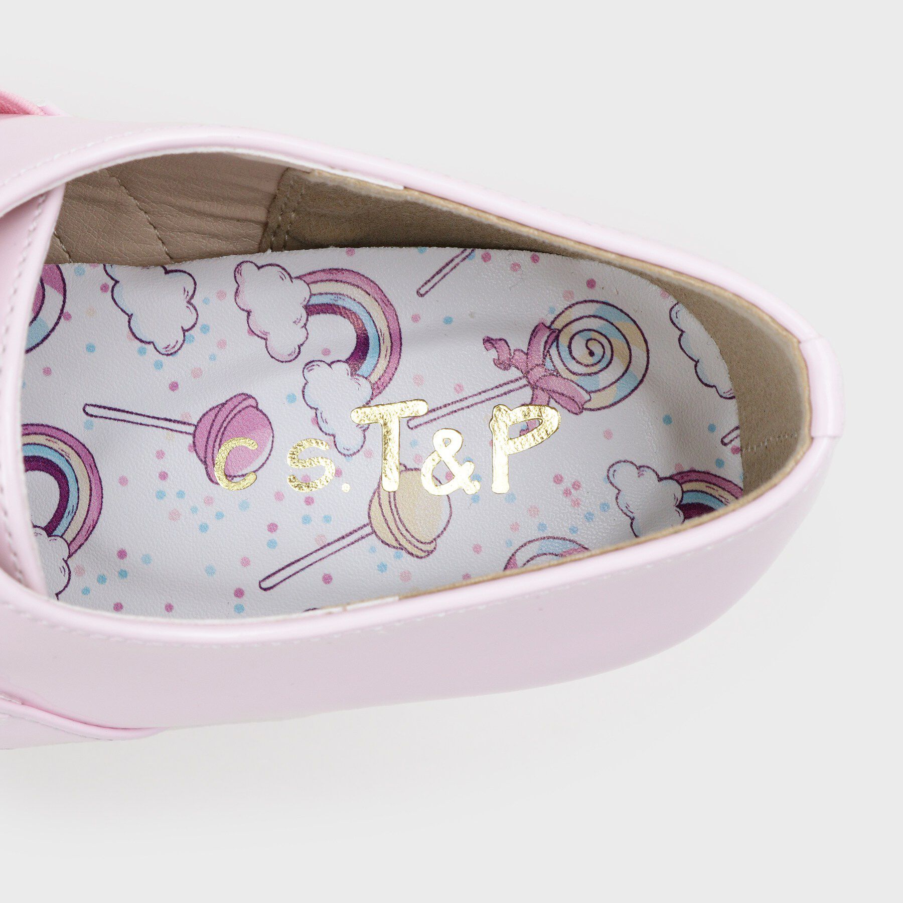 csT&P「夢見る厚底キラキラハート付きパンプス」|パンプス|