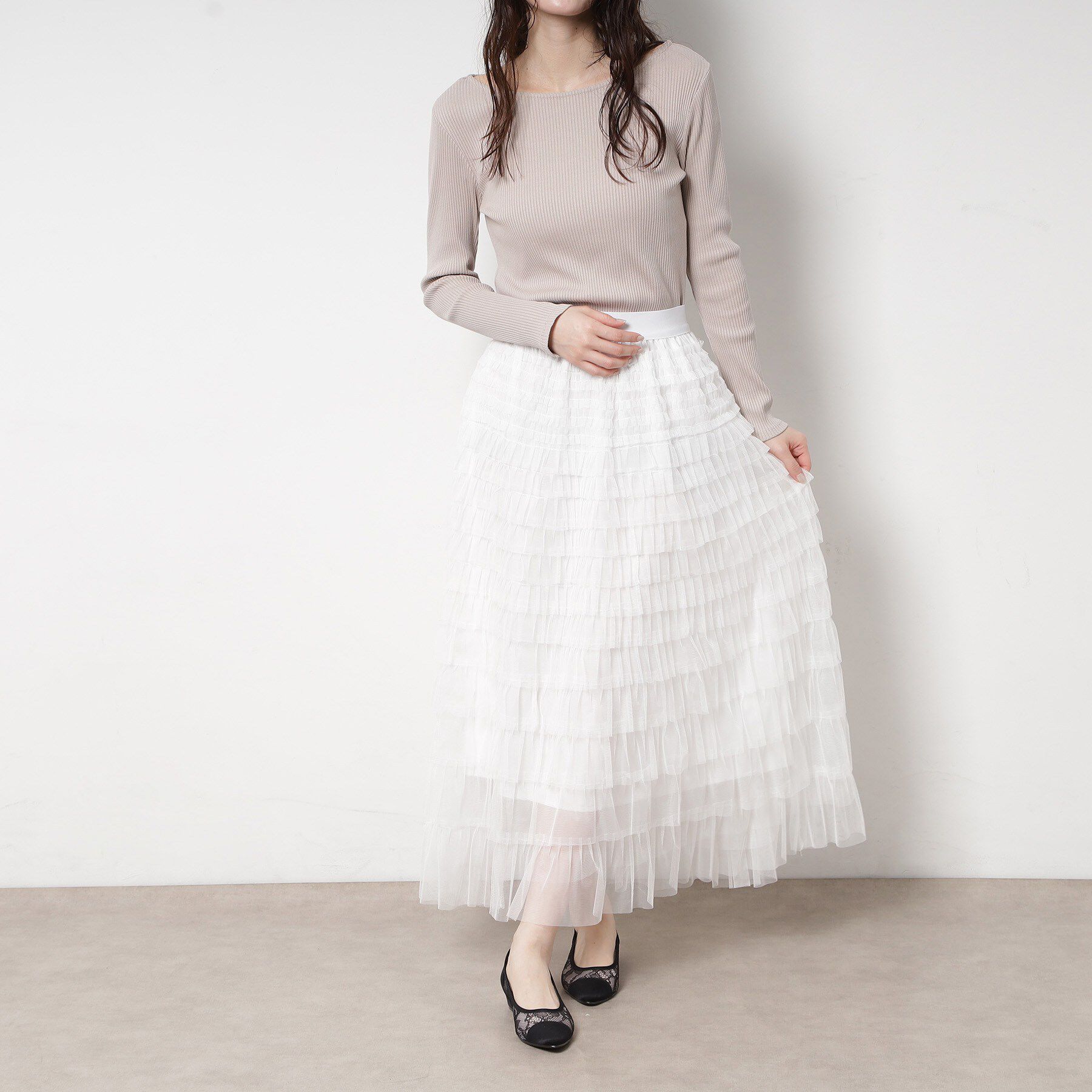 ESPERANZA「ローヒールレースパンプス」|パンプス|