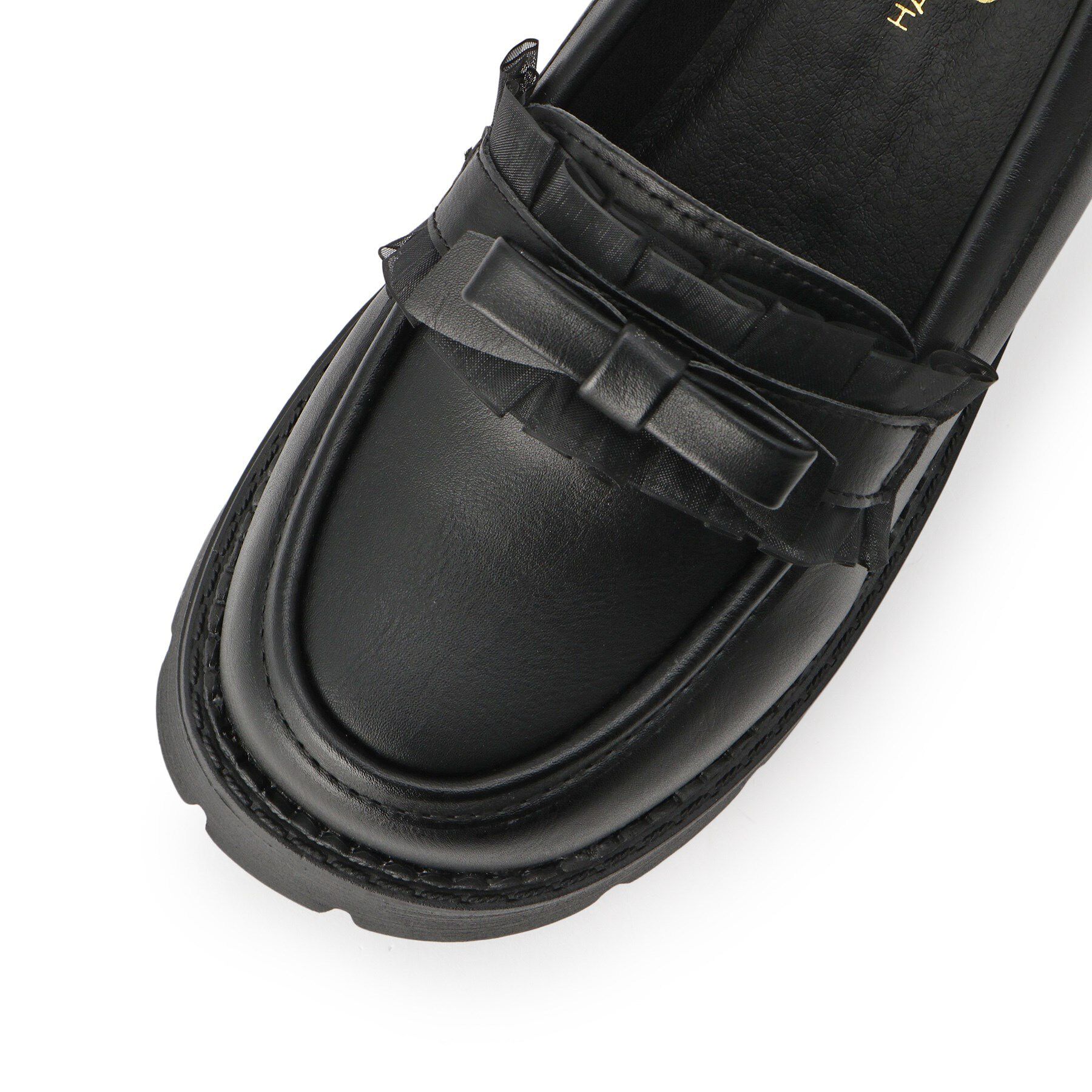 csT&P「フリル付きリボンローファー」|パンプス|