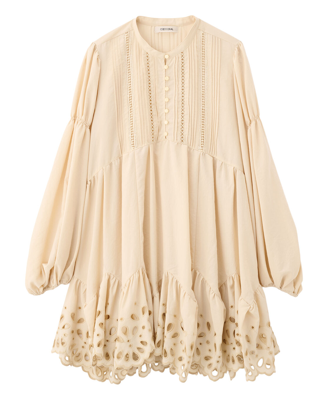 COCO DEAL「エンブロイダリーミニワンピース」|ワンピース|