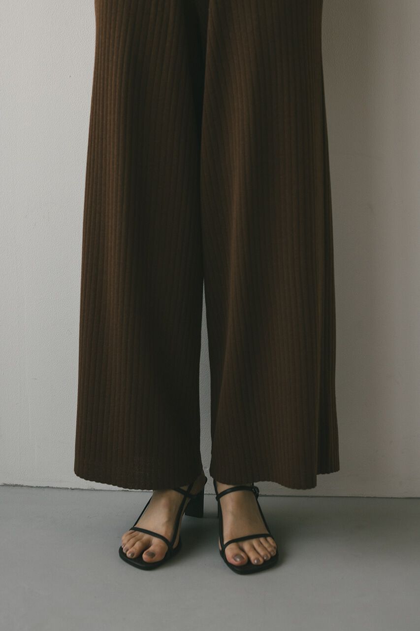 STYLEMIXER「ドライニットワイドリブパンツ」|その他|