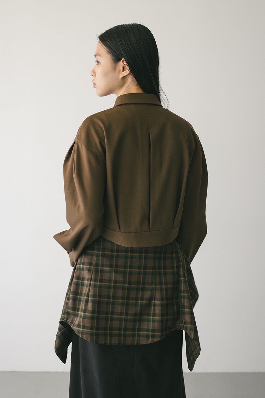 STYLEMIXER「メランジショートシャツ」|シャツ・ブラウス|