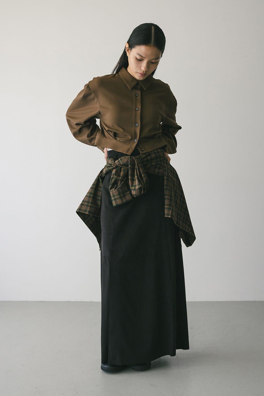 STYLEMIXER「メランジショートシャツ」|シャツ・ブラウス|