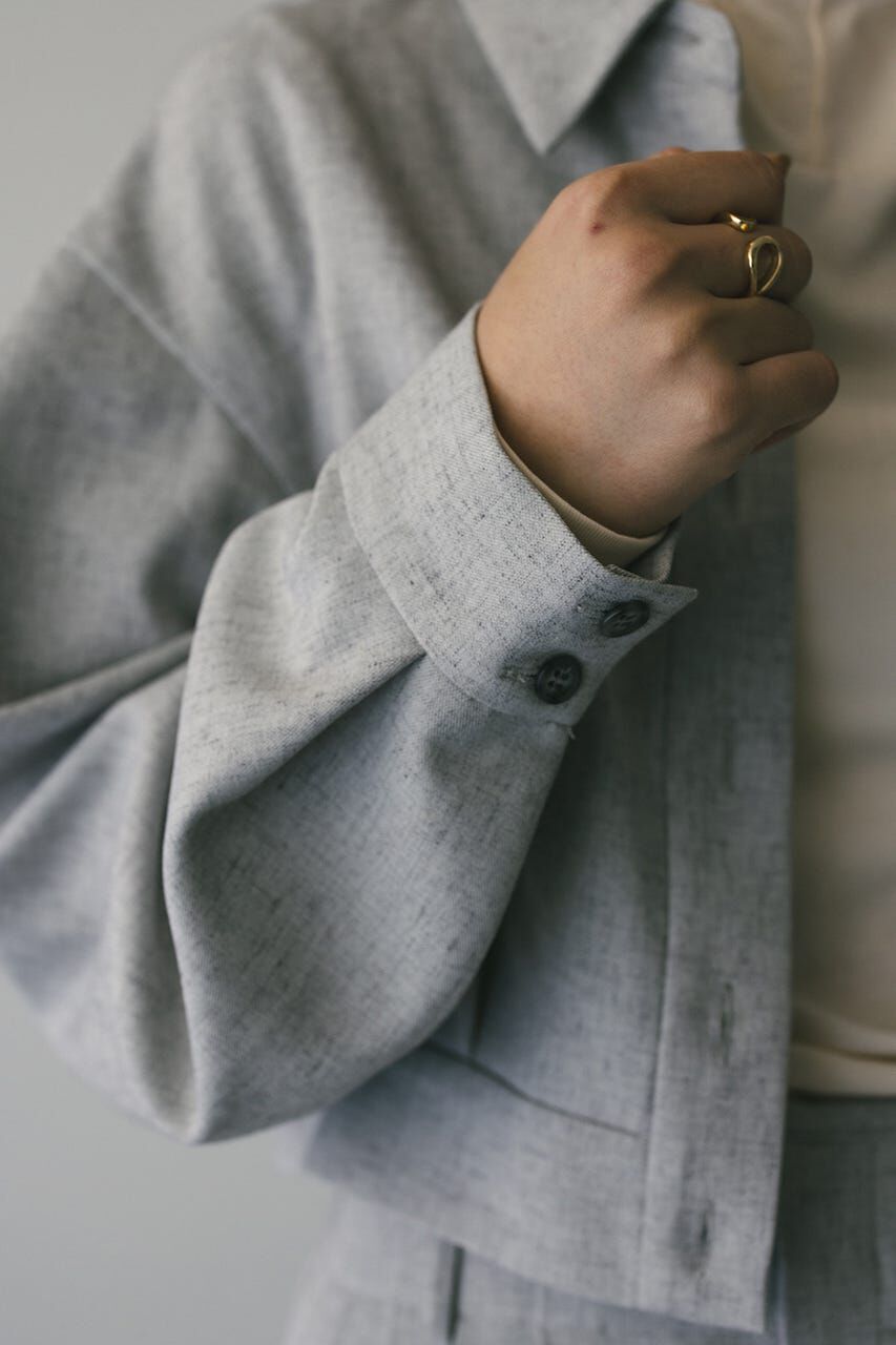 STYLEMIXER「メランジショートシャツ」|シャツ・ブラウス|