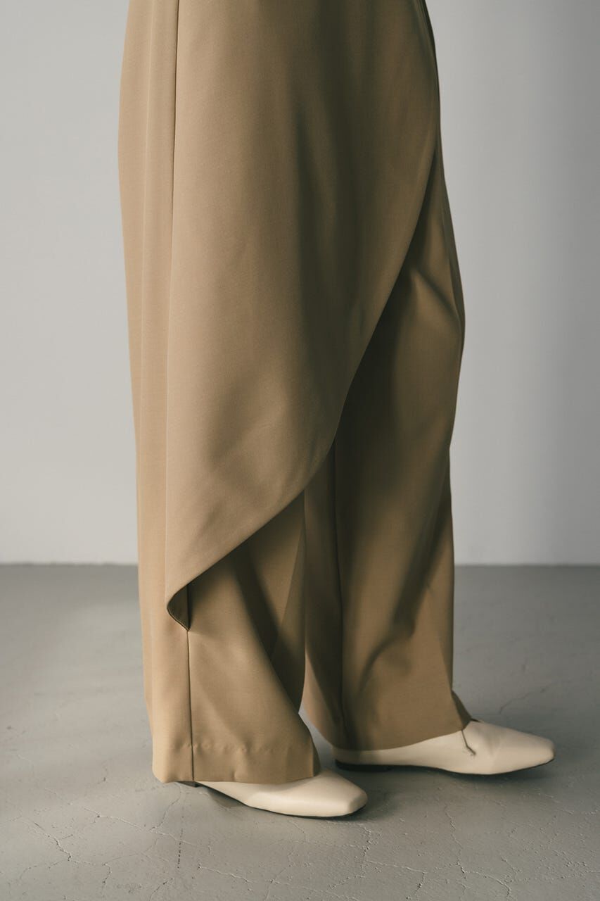 STYLEMIXER「サイドラップワイドパンツ」|その他|