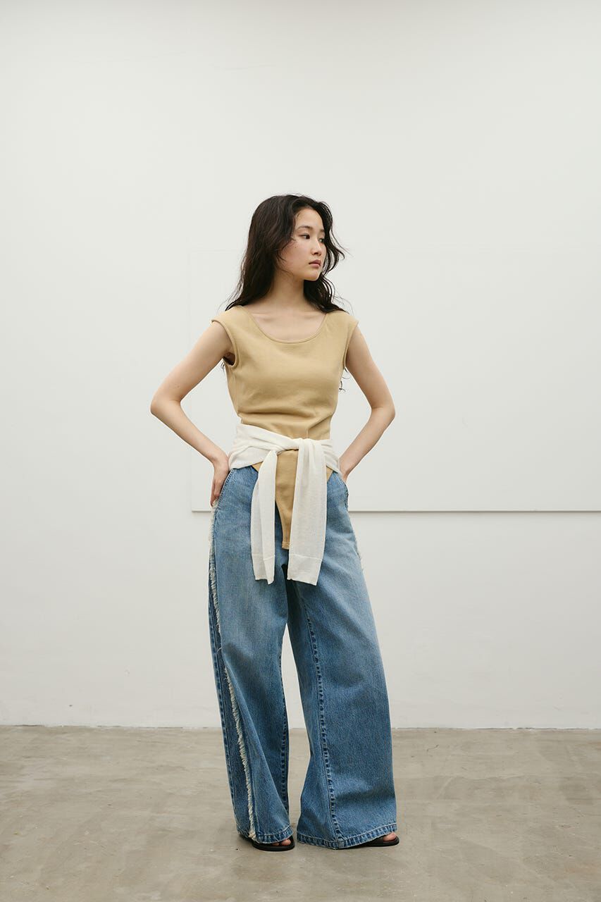 STYLEMIXER「バックオープンボディスーツ」|タンクトップ|