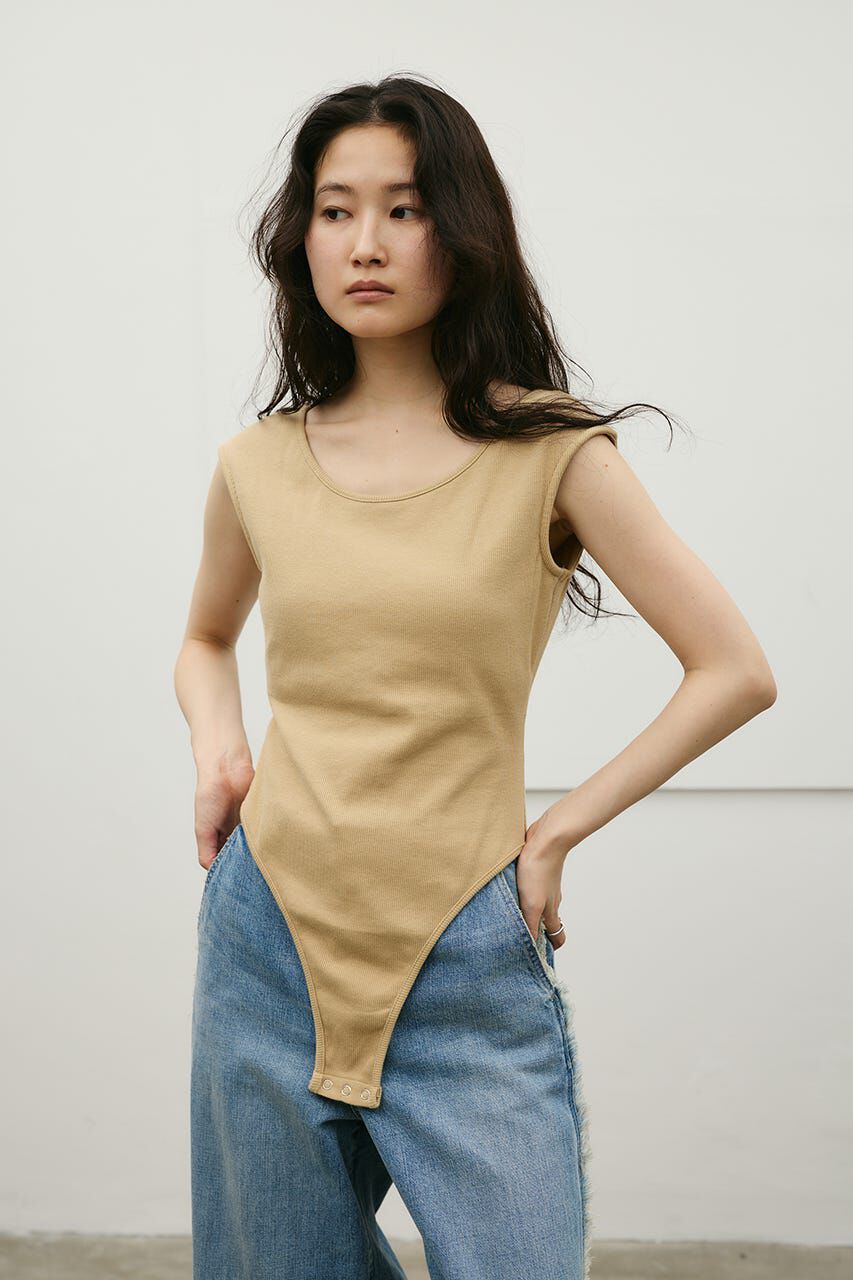 STYLEMIXER「バックオープンボディスーツ」|タンクトップ|