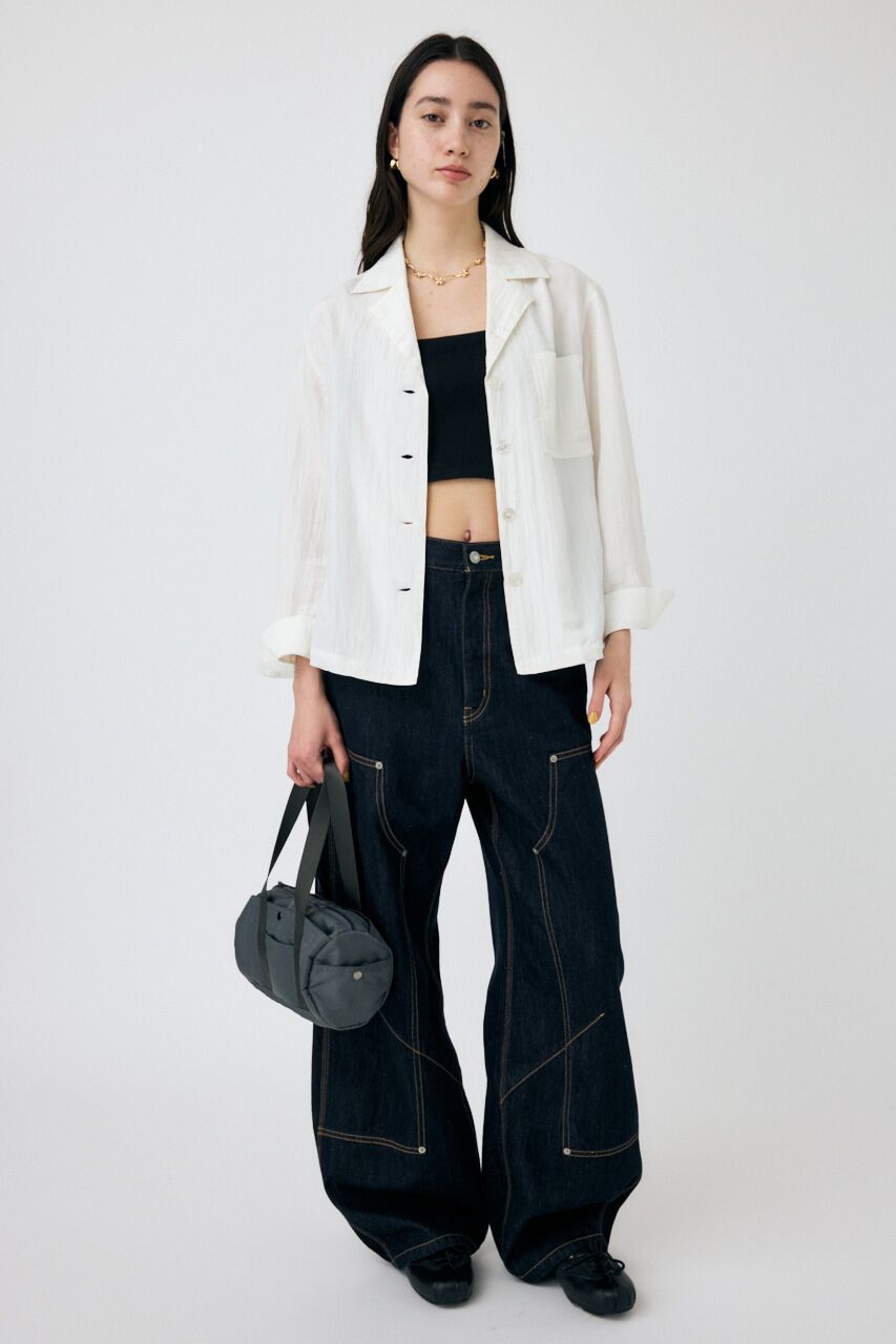 MOUSSY「SATIN シャツ」|シャツ・ブラウス|