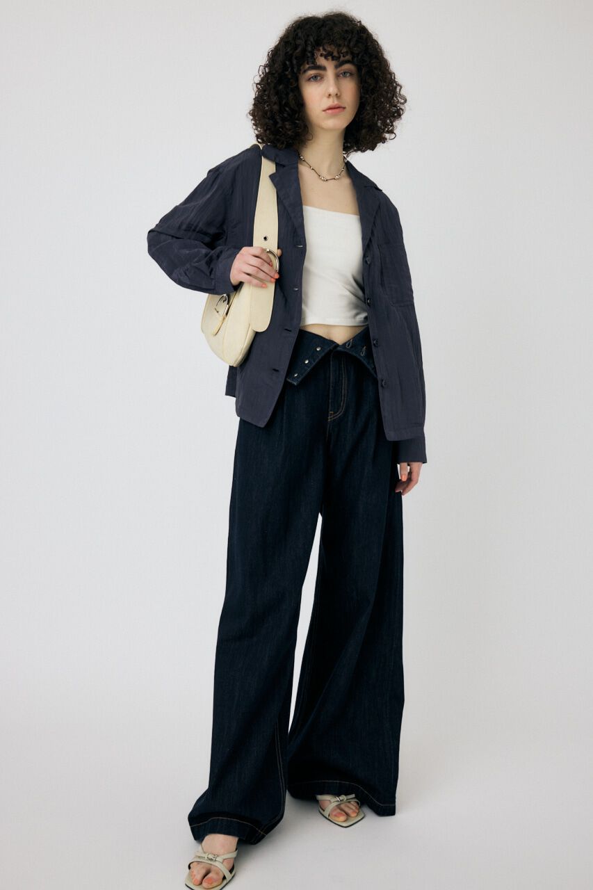 MOUSSY「SATIN シャツ」|シャツ・ブラウス|